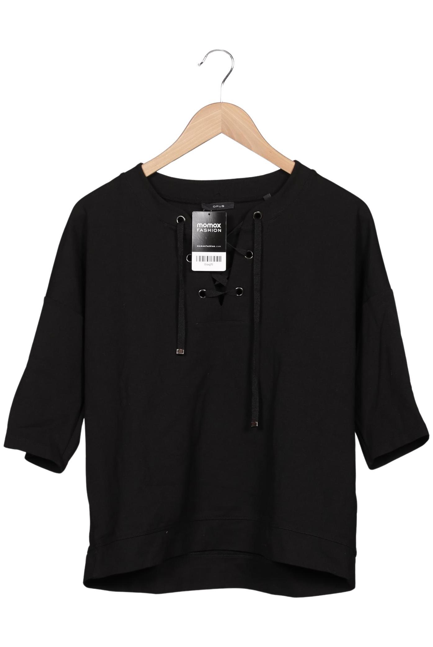 

Opus Damen Sweatshirt, schwarz, Gr. 36