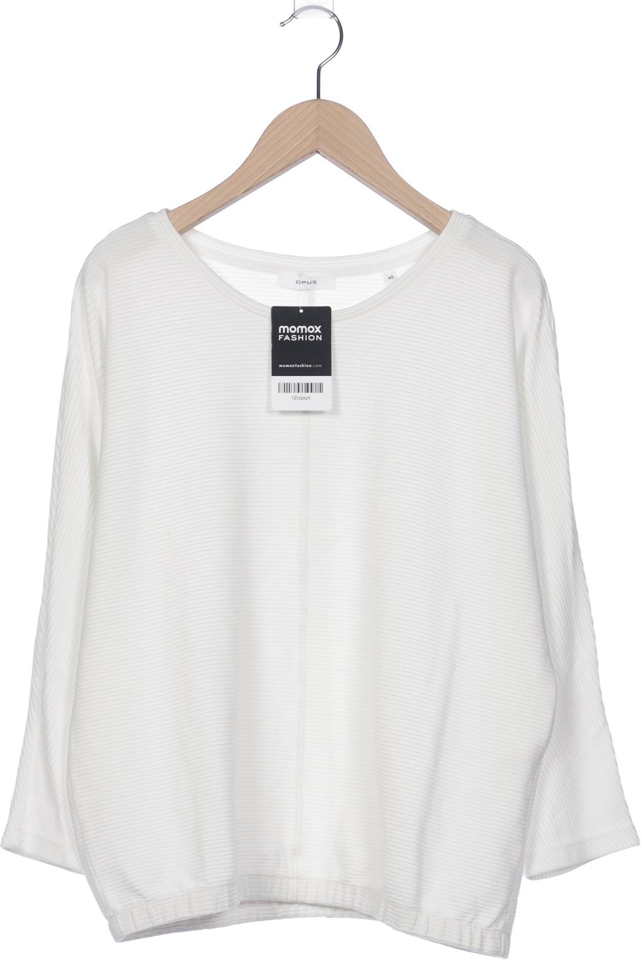 

Opus Damen Sweatshirt, weiß, Gr. 40