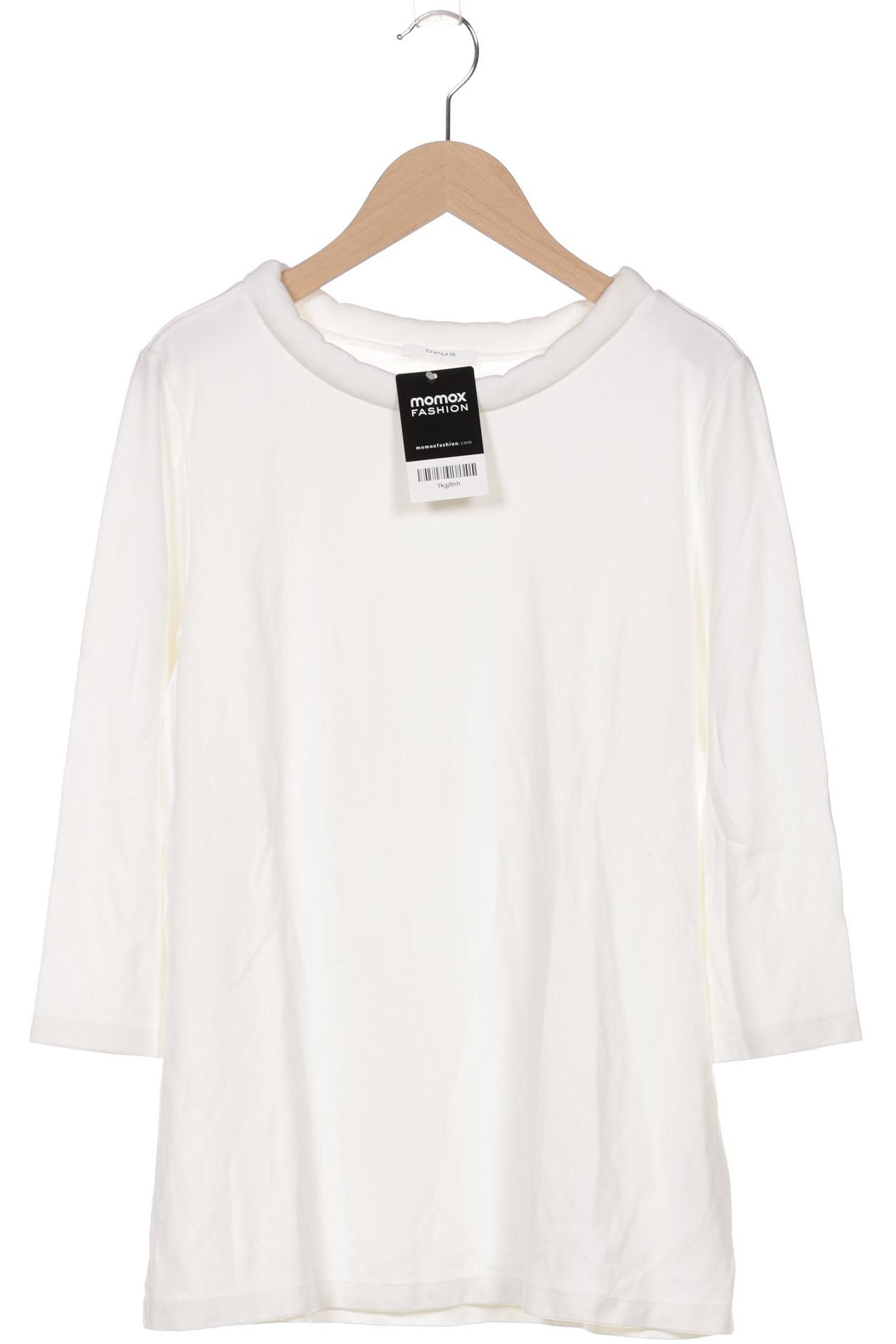 

Opus Damen Sweatshirt, weiß, Gr. 38