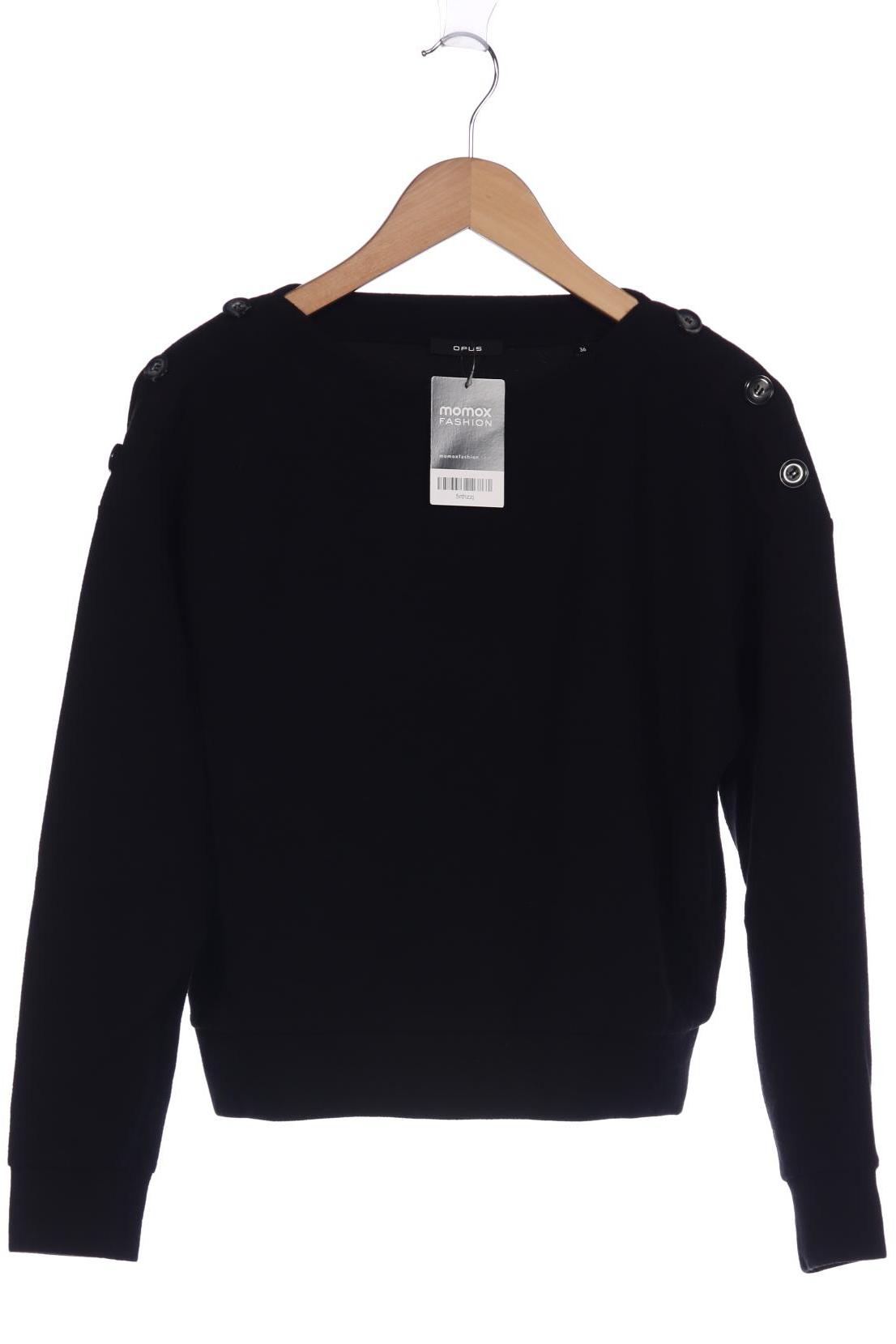

Opus Damen Sweatshirt, schwarz, Gr. 36