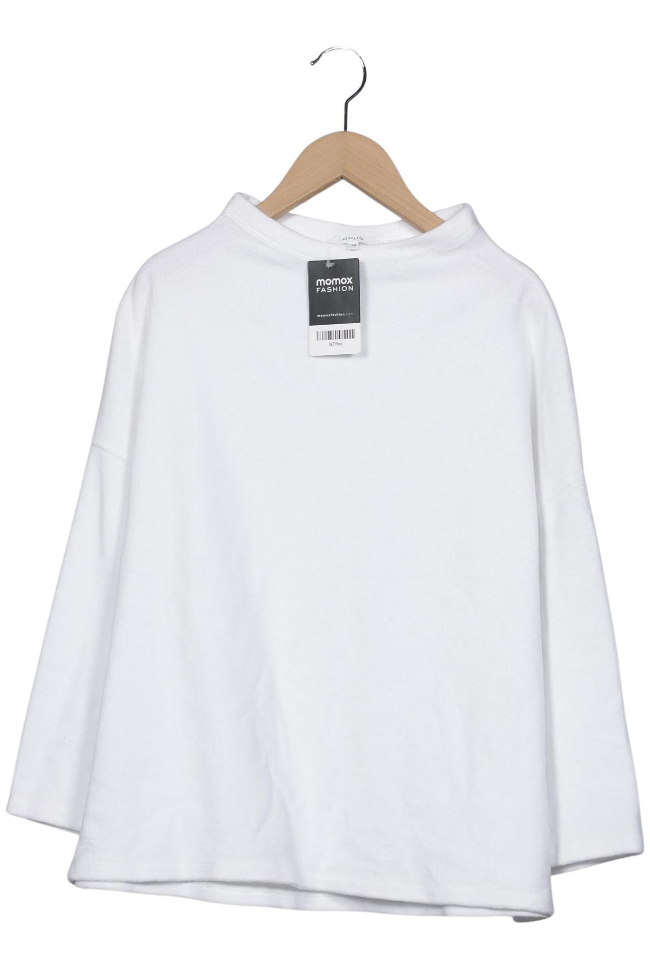 

Opus Damen Sweatshirt, weiß, Gr. 38