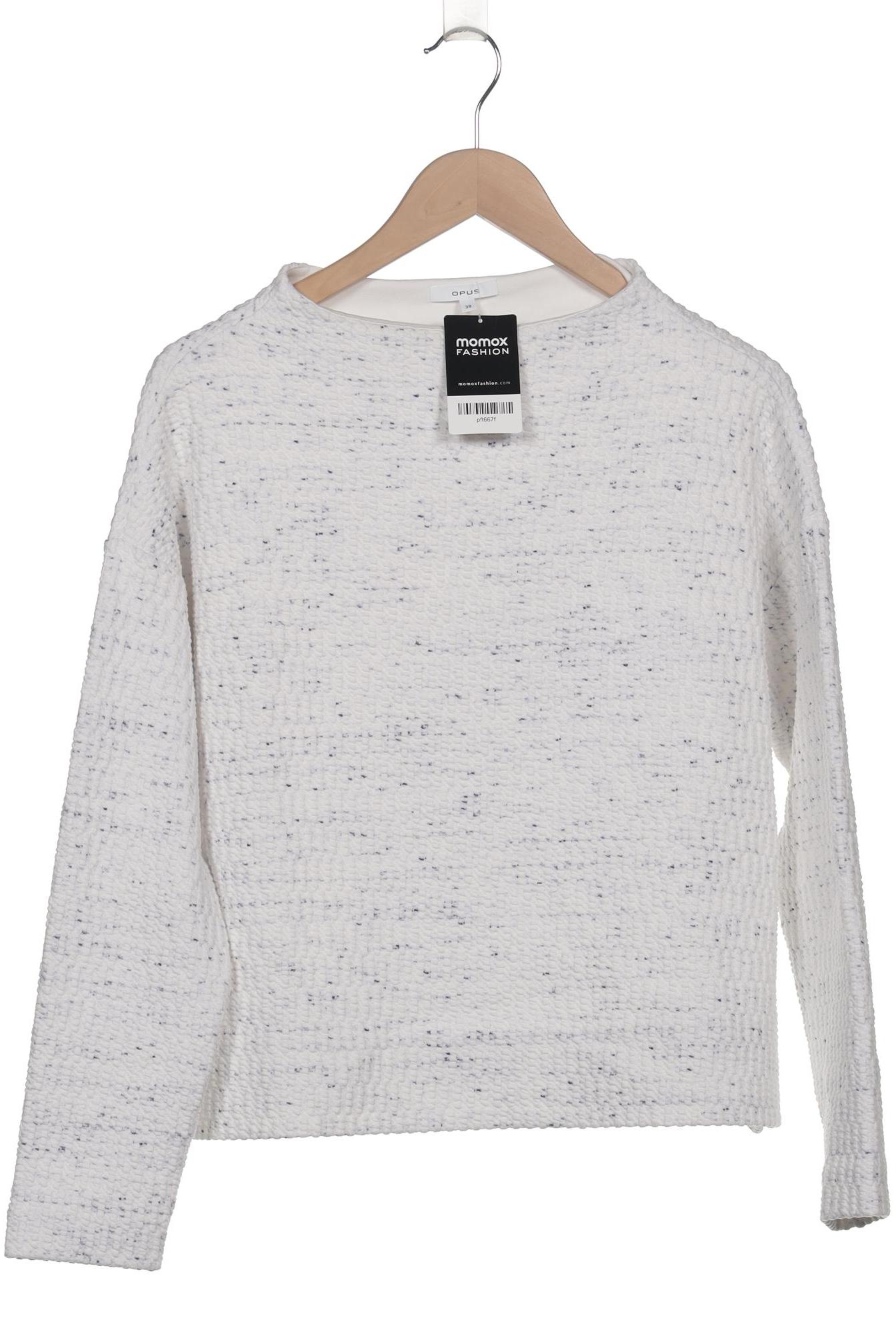 

Opus Damen Sweatshirt, weiß, Gr. 38