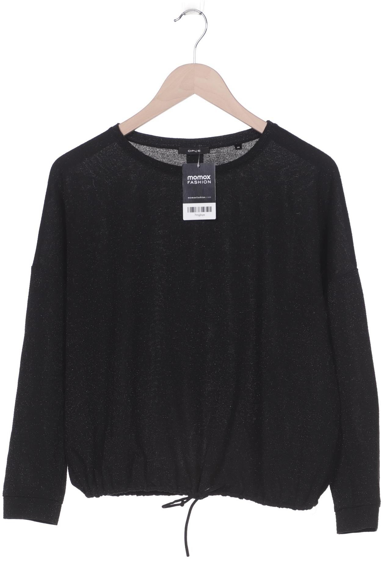 

Opus Damen Sweatshirt, schwarz, Gr. 38