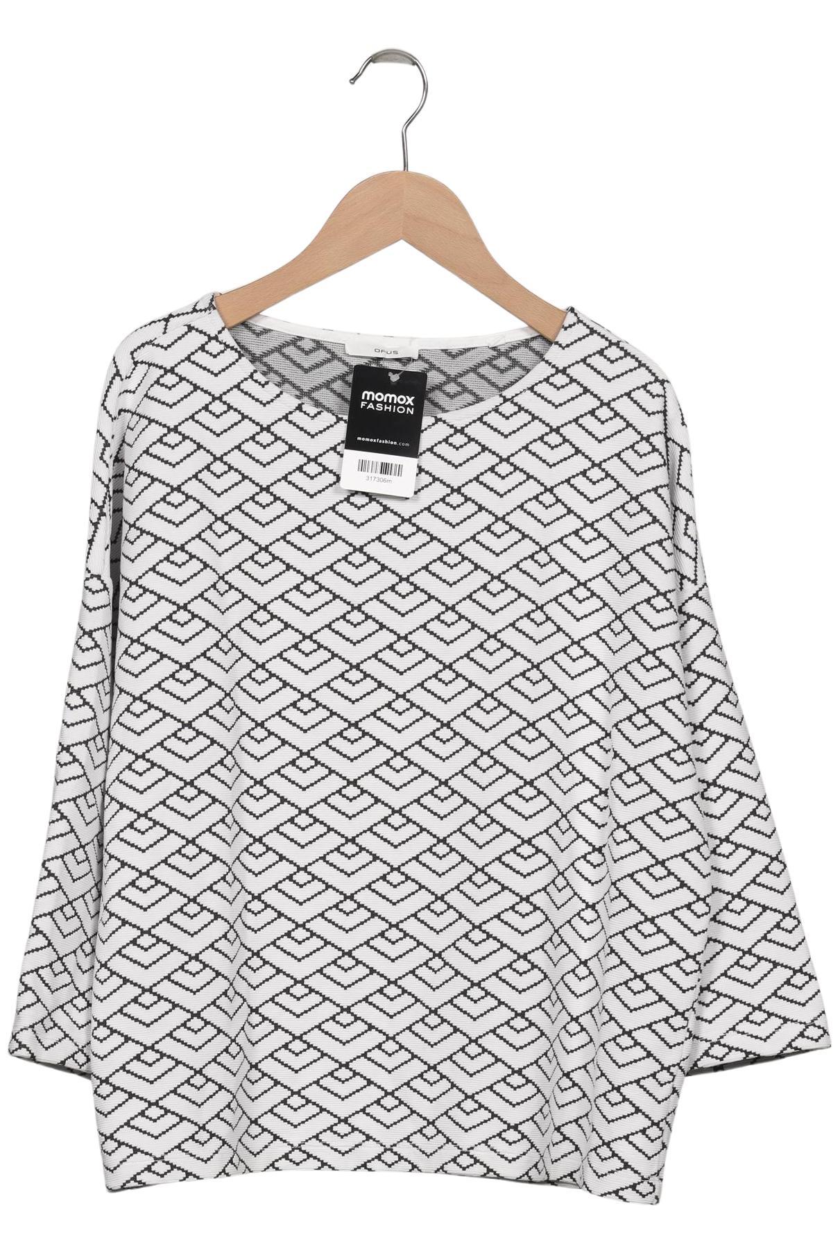 

Opus Damen Sweatshirt, weiß, Gr. 36