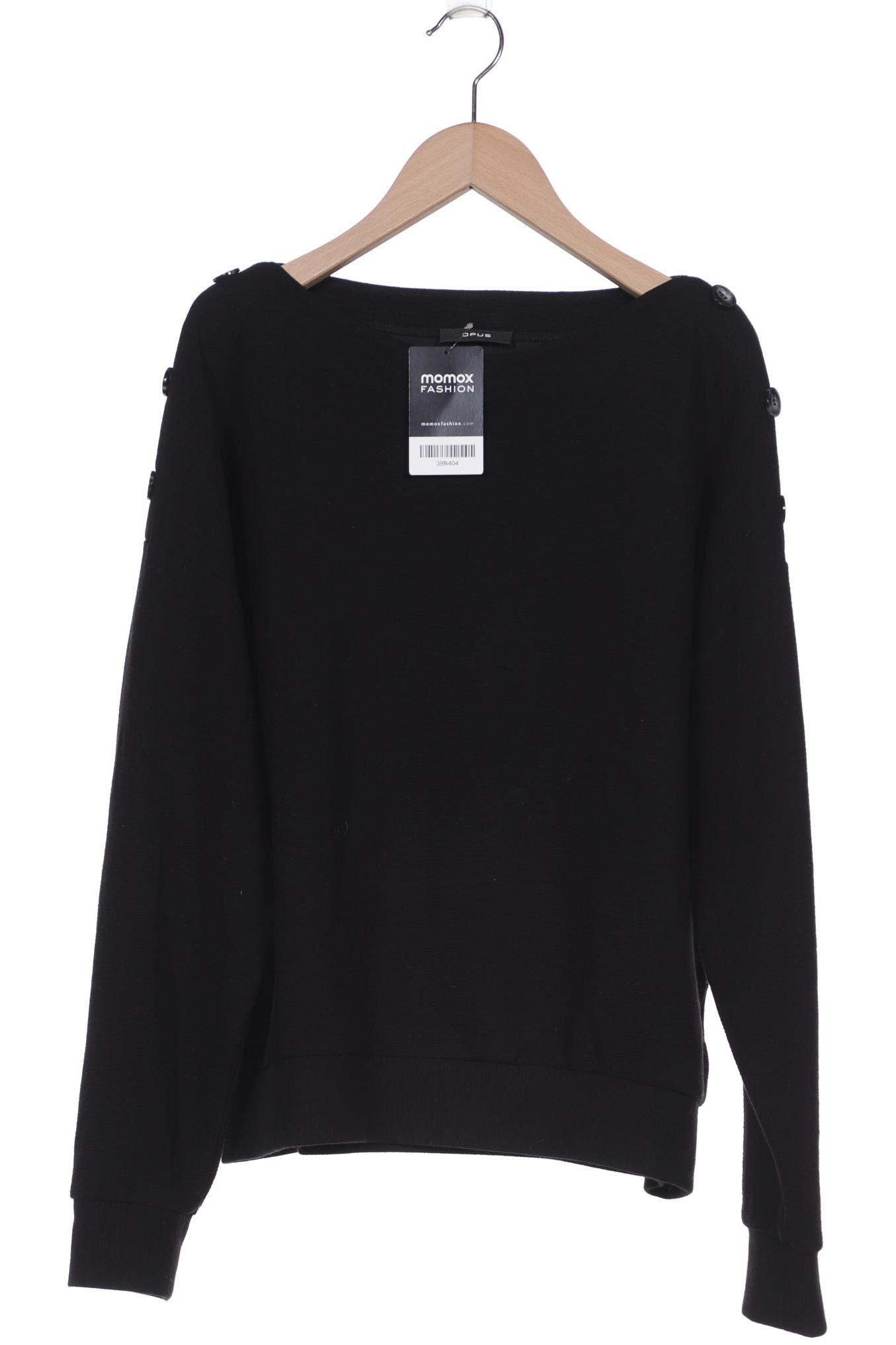 

Opus Damen Sweatshirt, schwarz