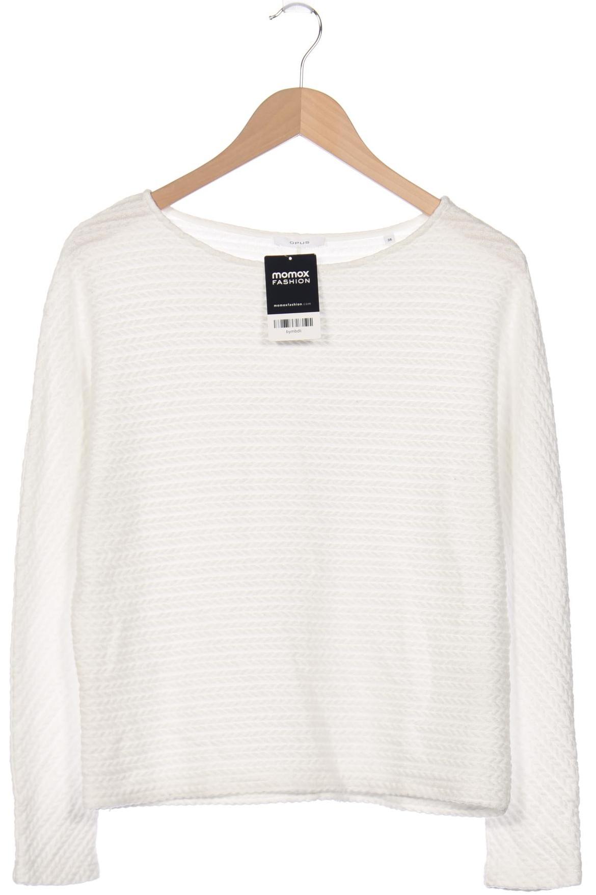 

Opus Damen Sweatshirt, weiß, Gr. 38