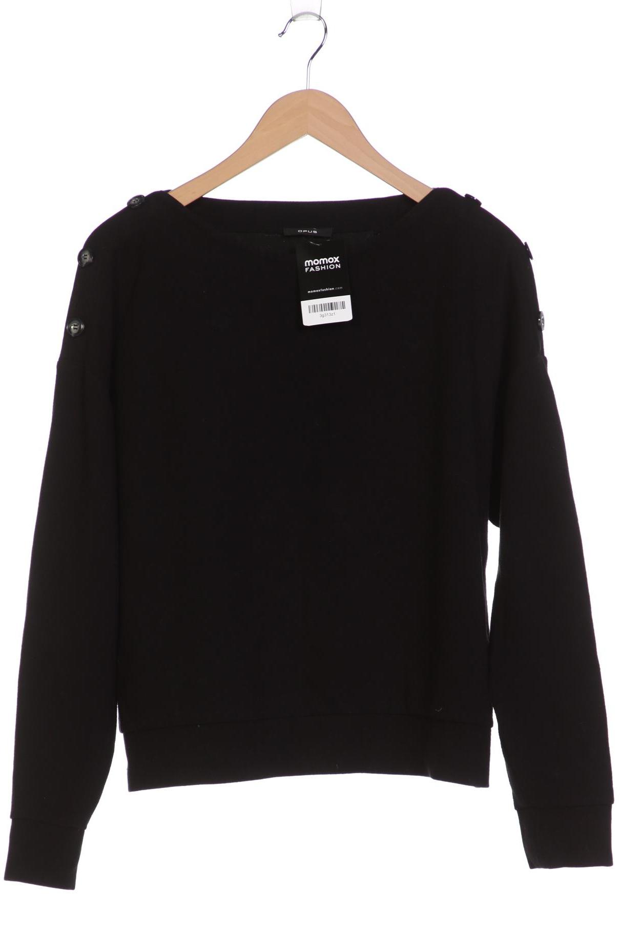 

Opus Damen Sweatshirt, schwarz, Gr. 40