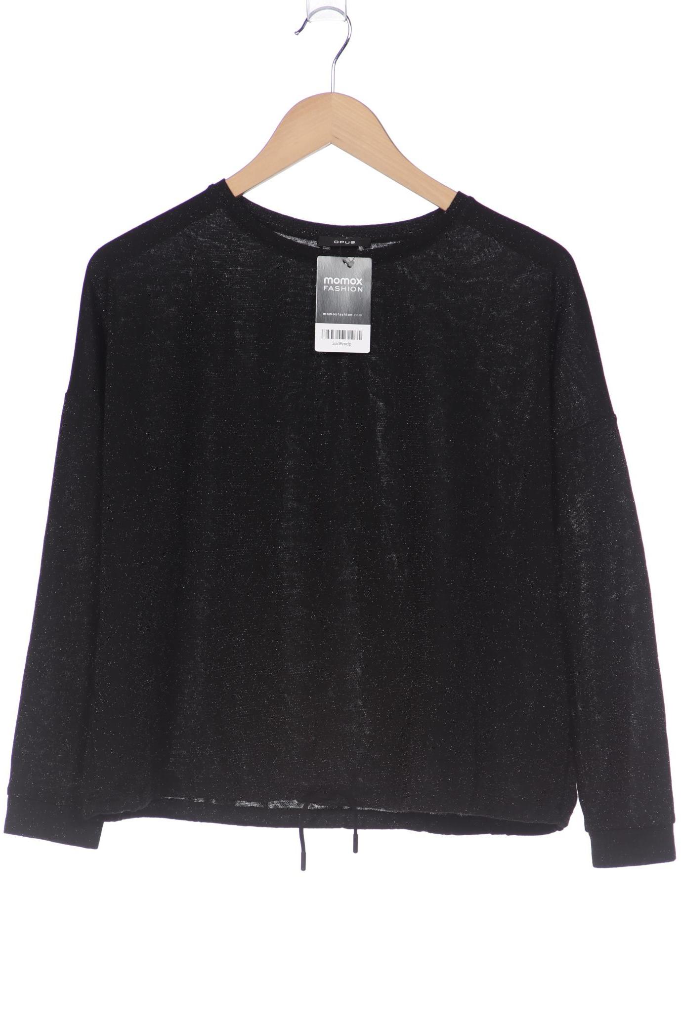 

Opus Damen Sweatshirt, schwarz