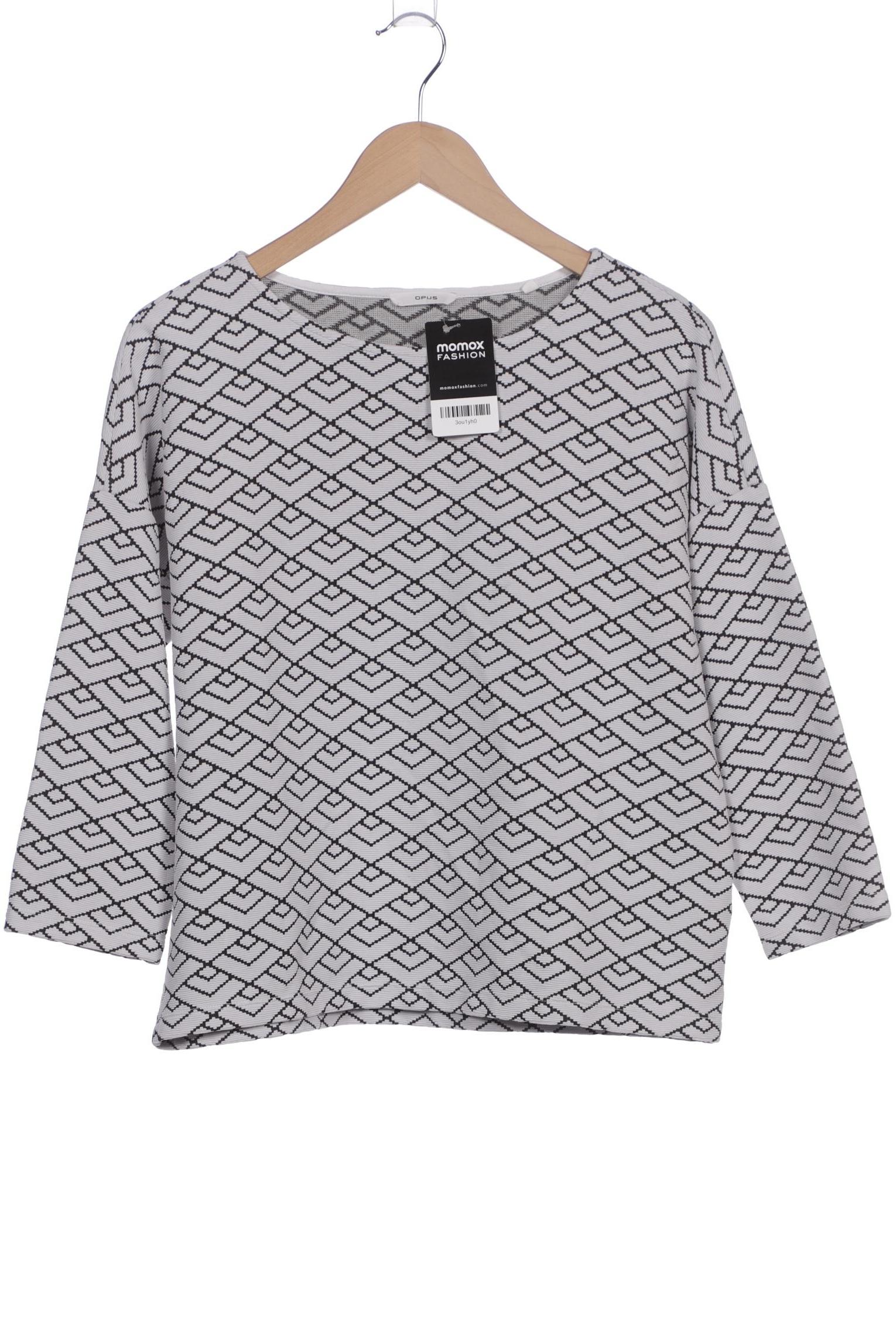 

Opus Damen Sweatshirt, weiß, Gr. 36