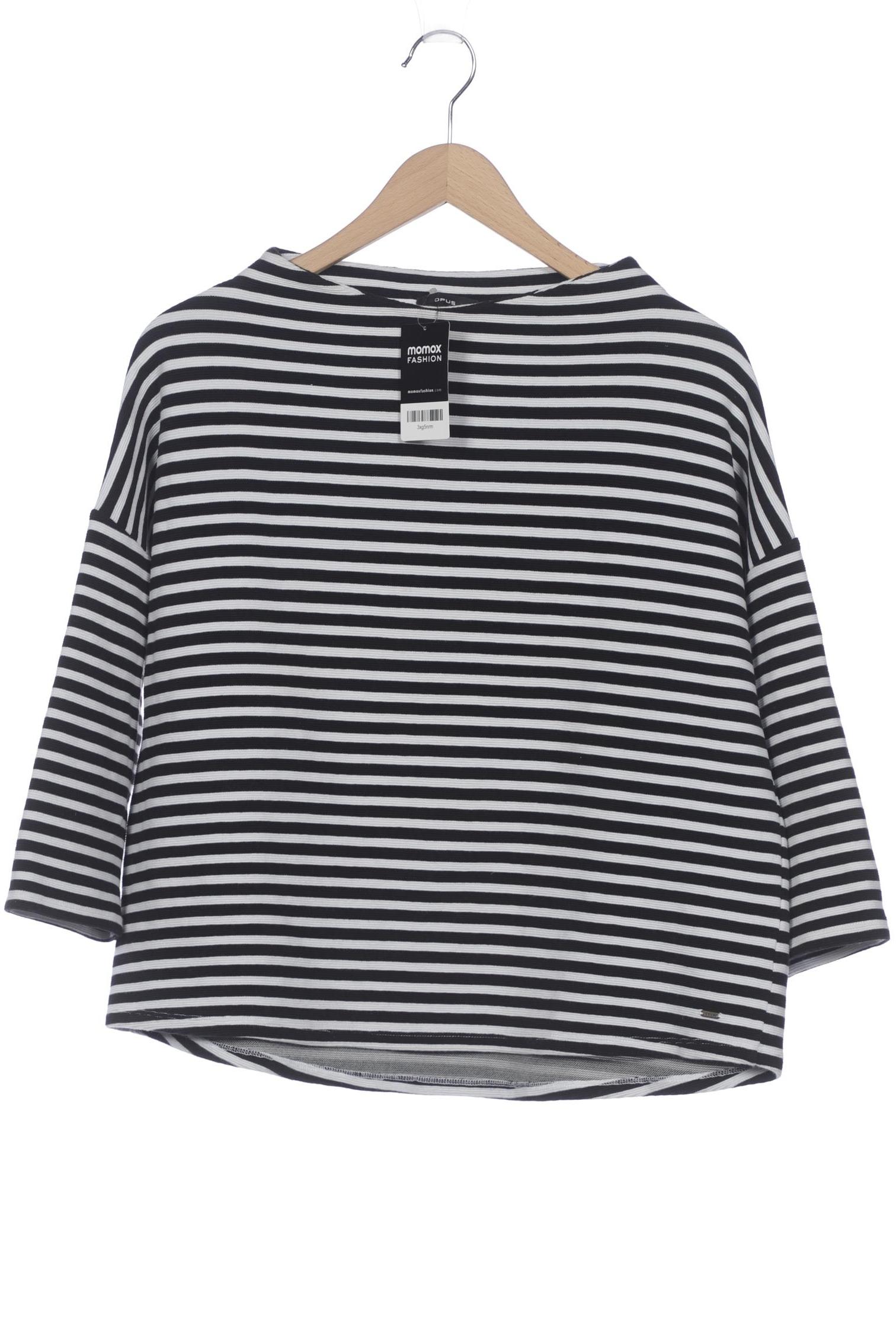 

Opus Damen Sweatshirt, schwarz, Gr. 38