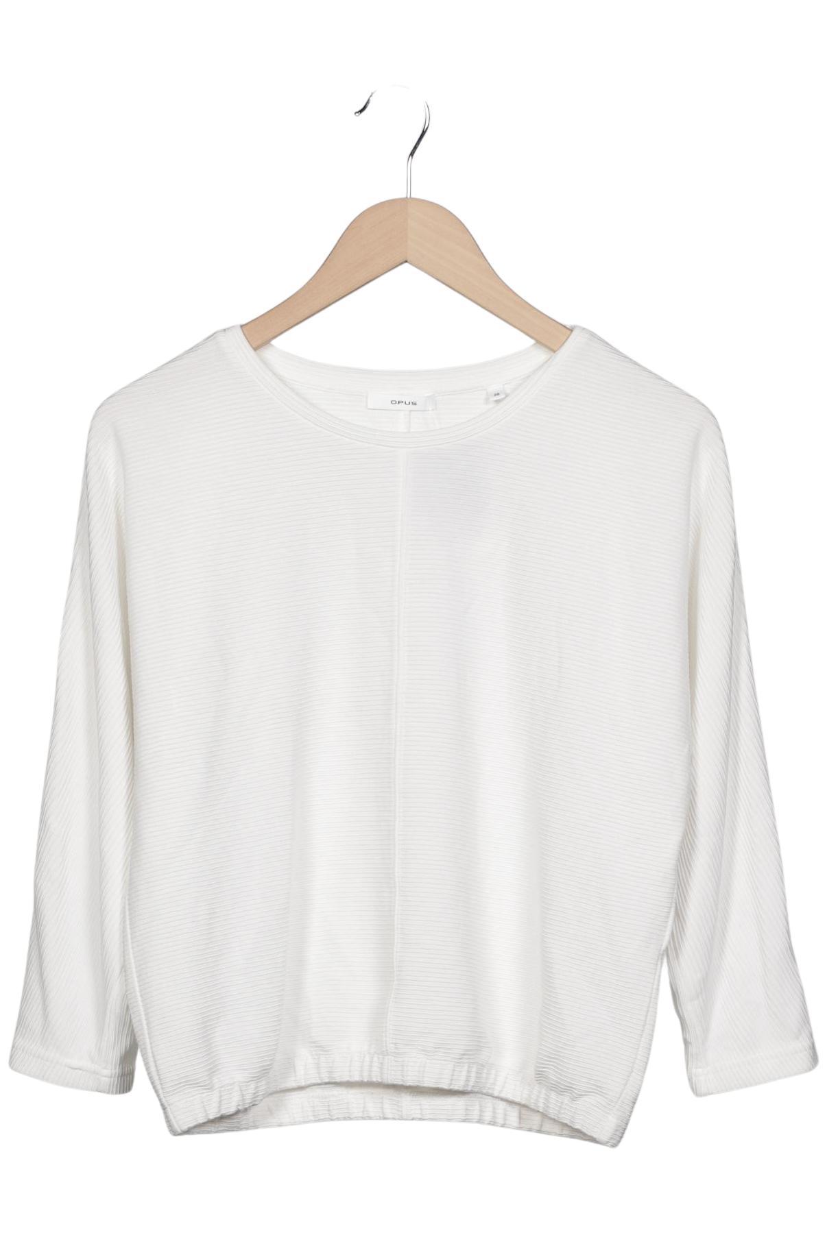 

Opus Damen Sweatshirt, weiß, Gr. 38