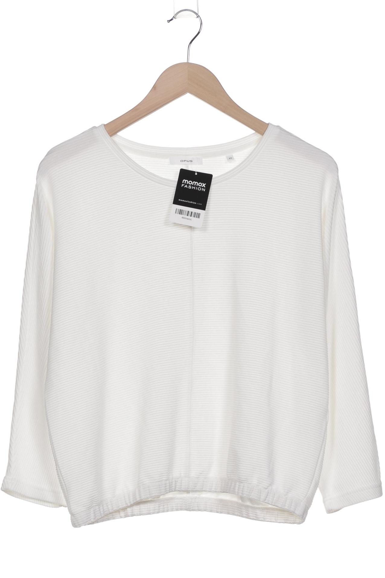 

Opus Damen Sweatshirt, weiß, Gr. 40