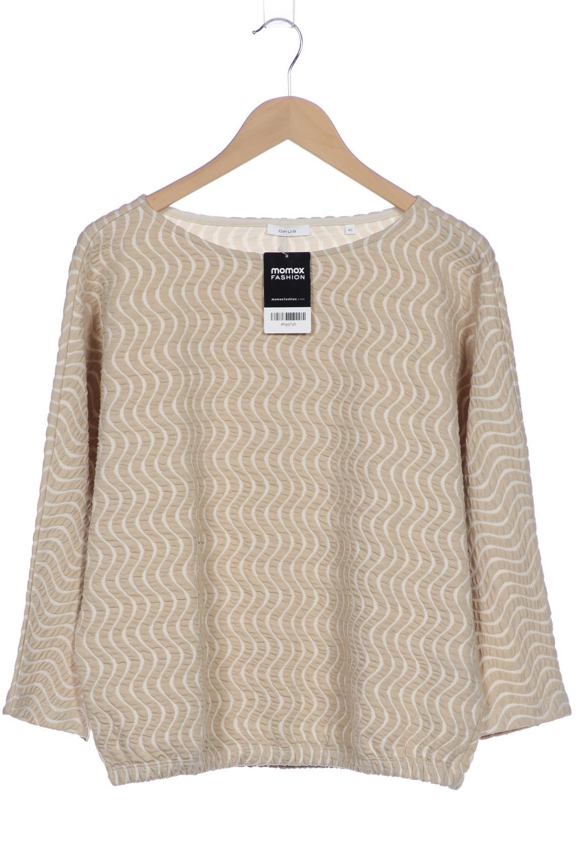 

Opus Damen Sweatshirt, beige, Gr. 40