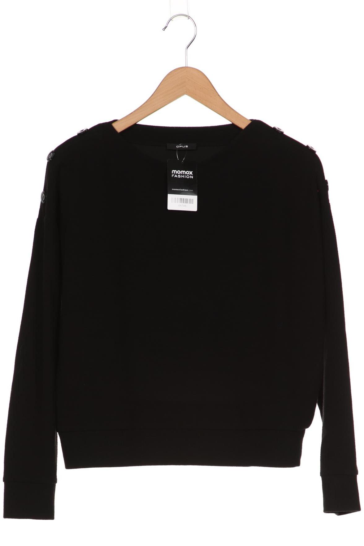 

Opus Damen Sweatshirt, schwarz, Gr. 36