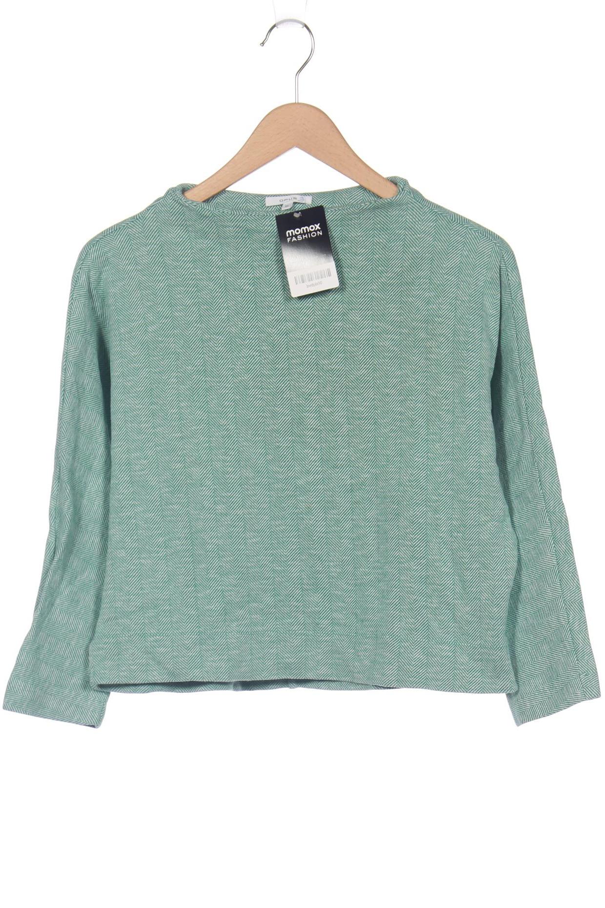 

Opus Damen Sweatshirt, grün, Gr. 36