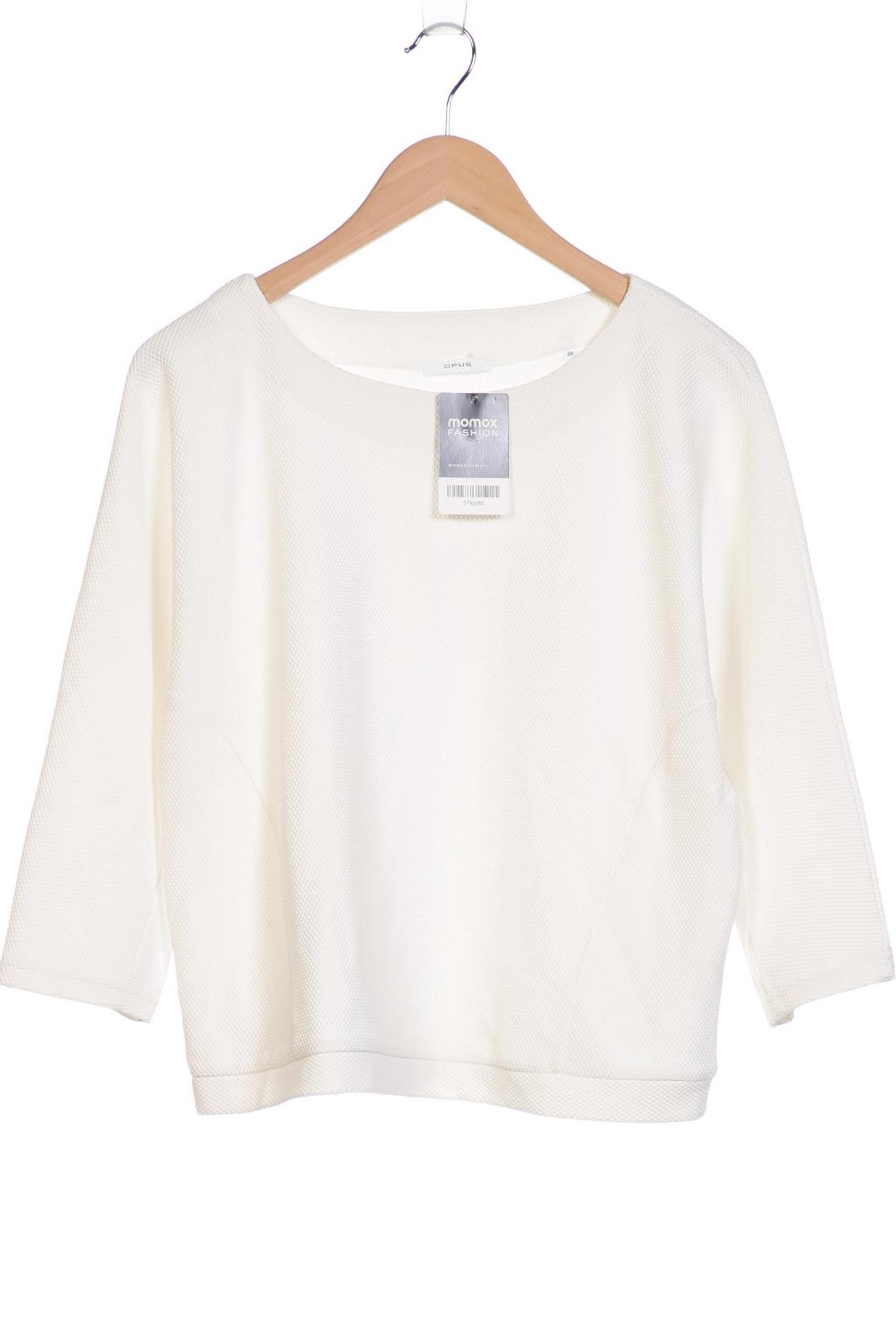 

Opus Damen Sweatshirt, weiß, Gr. 38