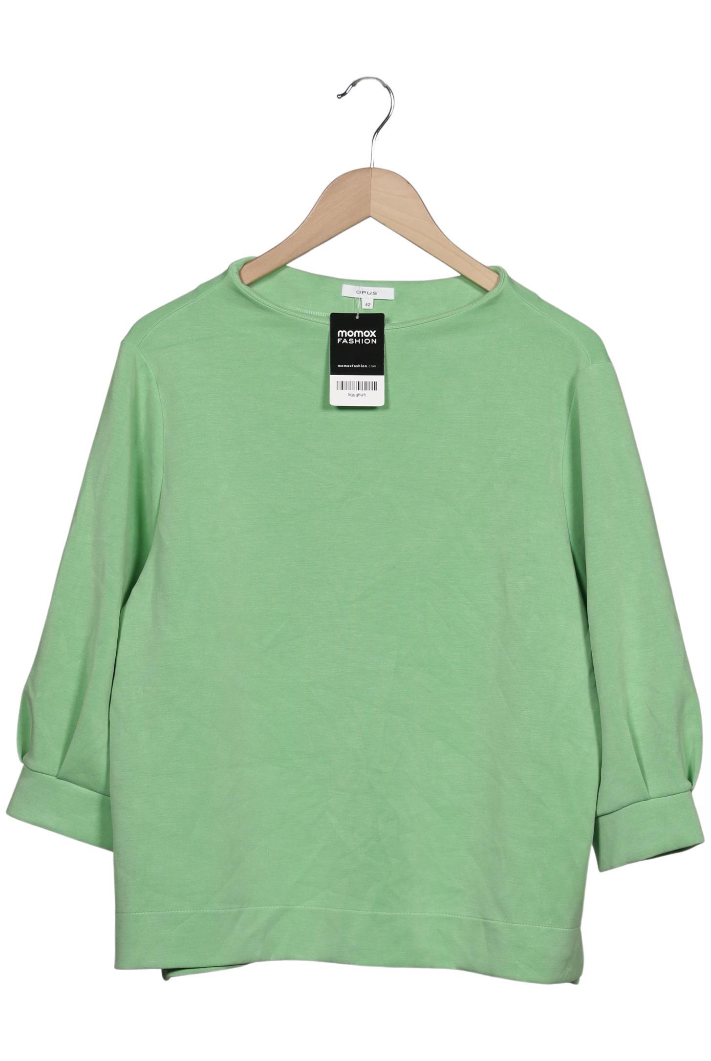 

Opus Damen Sweatshirt, hellgrün, Gr. 42
