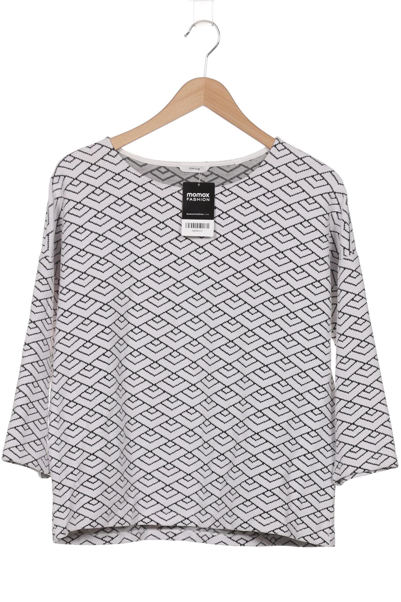 

Opus Damen Sweatshirt, weiß, Gr. 38