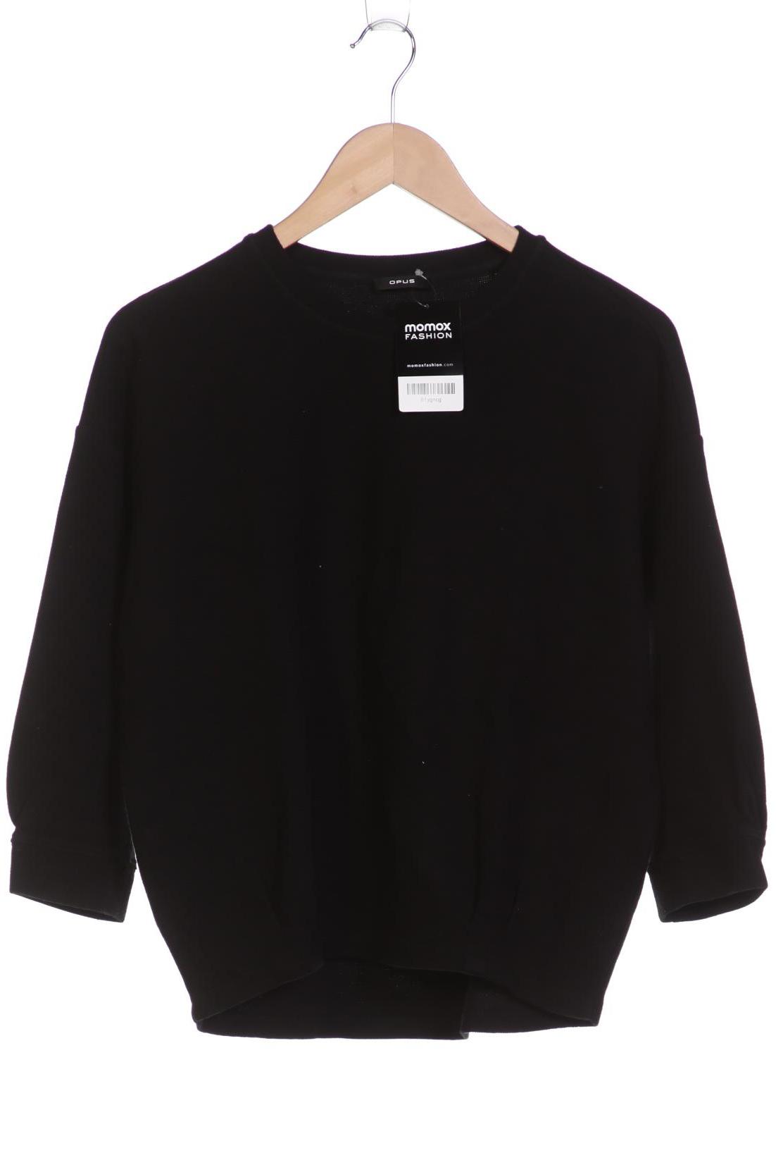 

Opus Damen Sweatshirt, schwarz