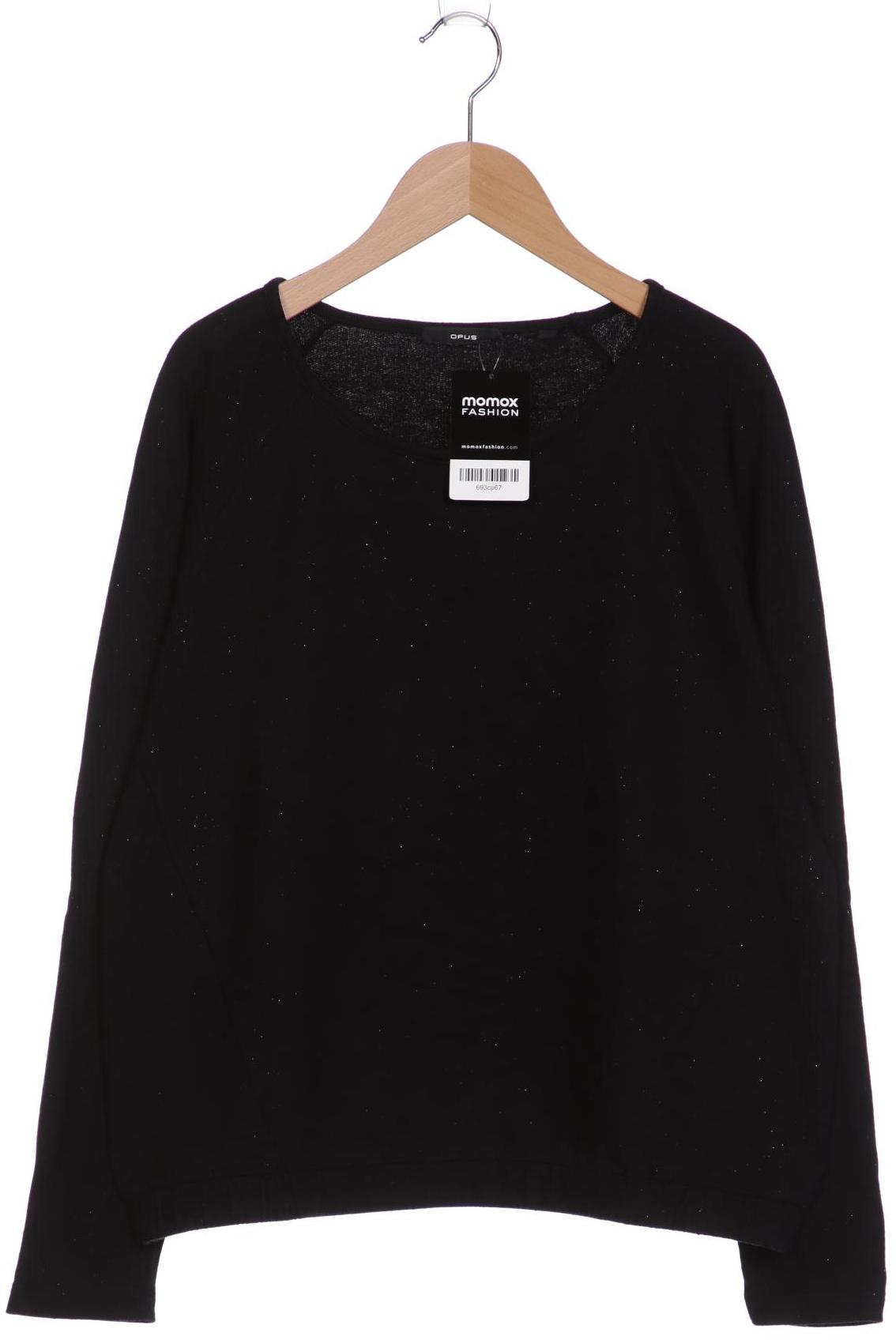 

Opus Damen Sweatshirt, schwarz