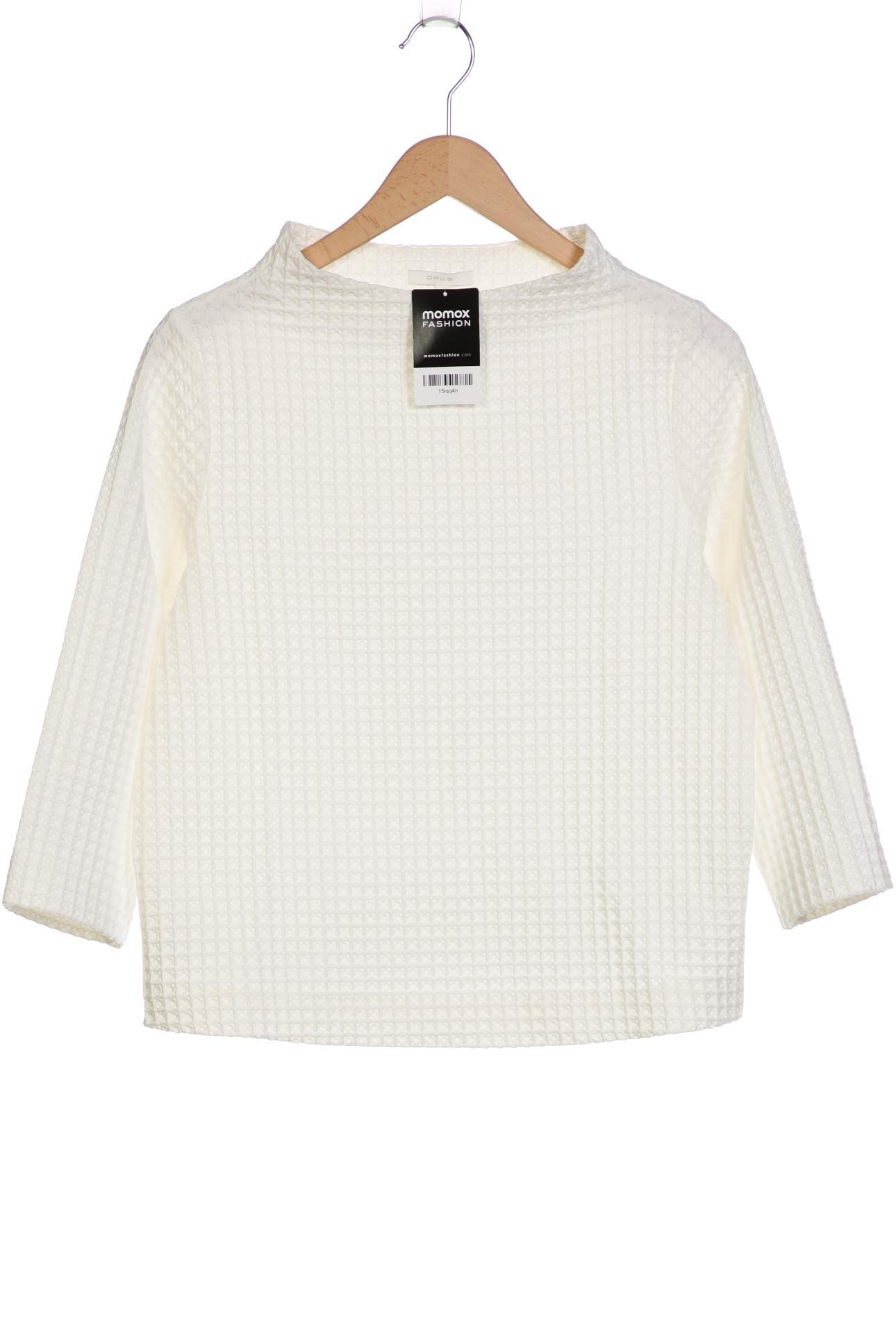 

Opus Damen Sweatshirt, weiß, Gr. 36