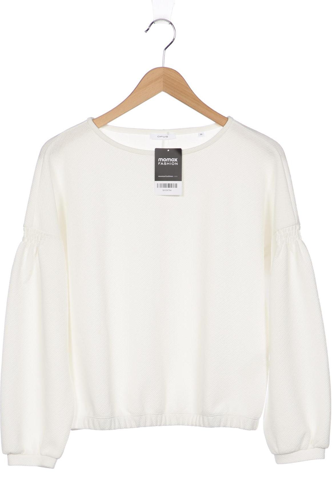 

Opus Damen Sweatshirt, weiß