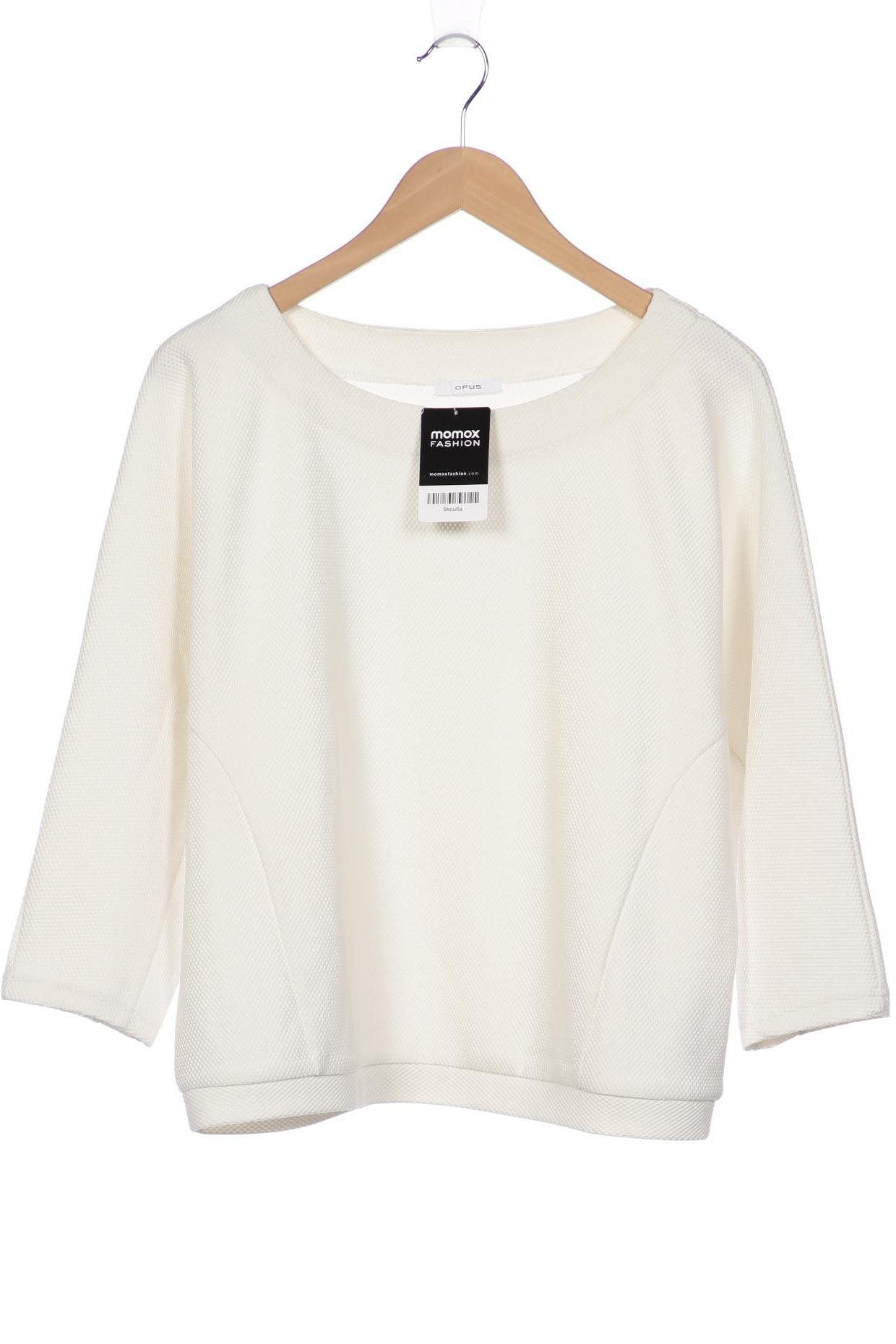 

Opus Damen Sweatshirt, weiß