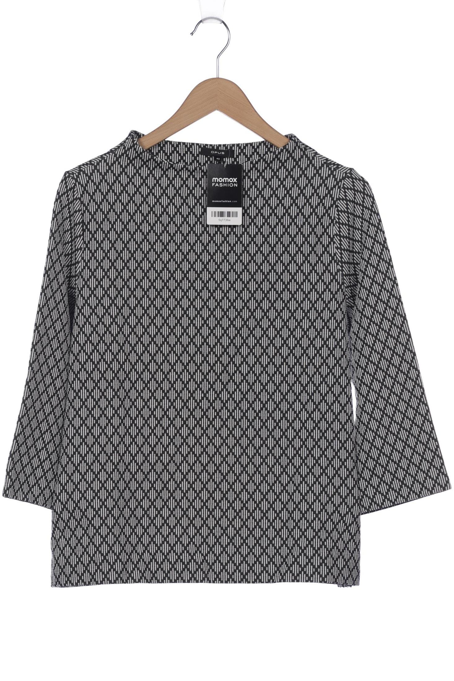 

Opus Damen Sweatshirt, schwarz, Gr. 40