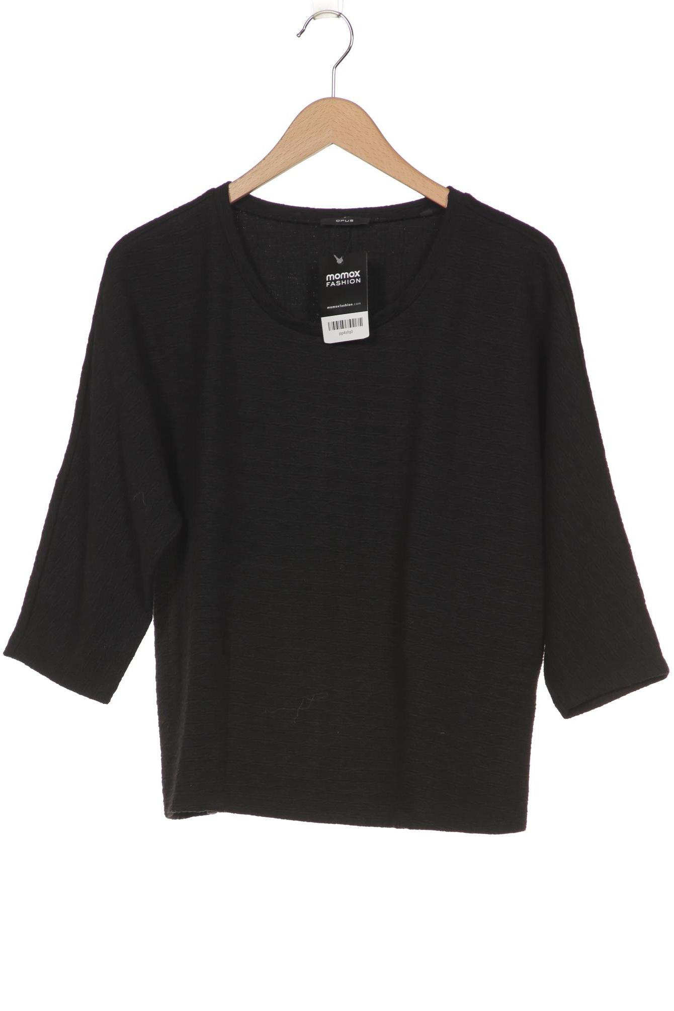 

Opus Damen Sweatshirt, schwarz