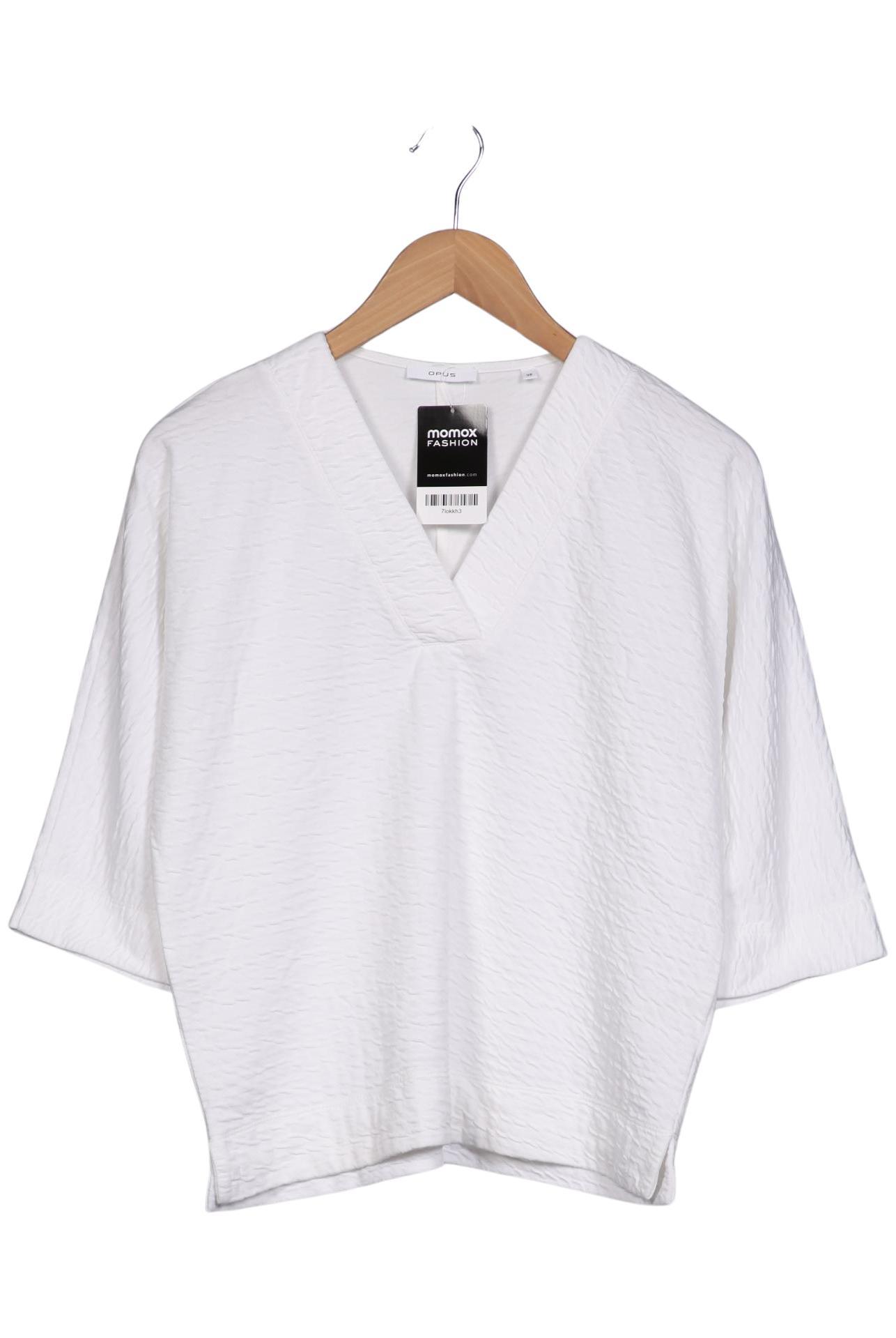 

Opus Damen Sweatshirt, weiß, Gr. 38