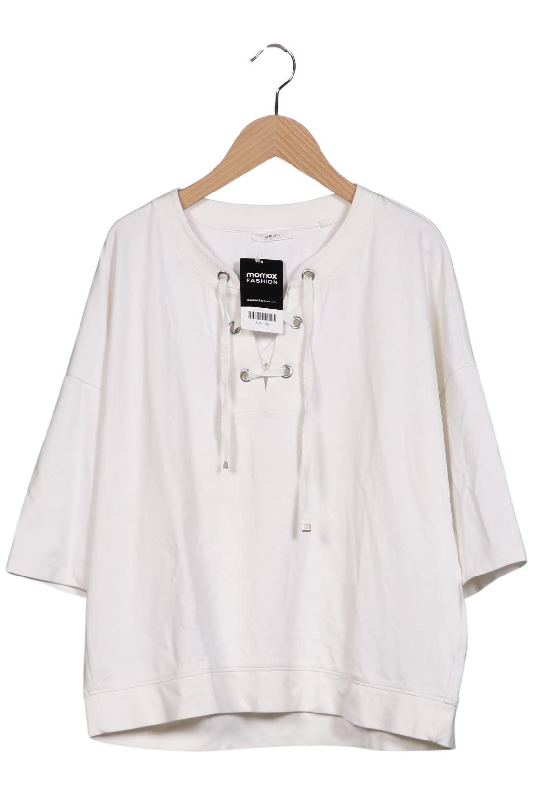 

Opus Damen Sweatshirt, weiß, Gr. 36