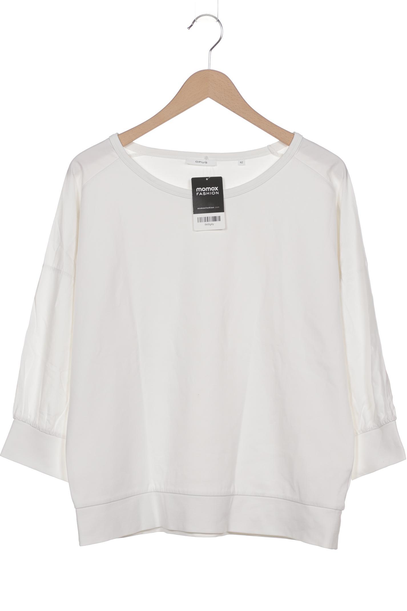 

Opus Damen Sweatshirt, weiß, Gr. 42