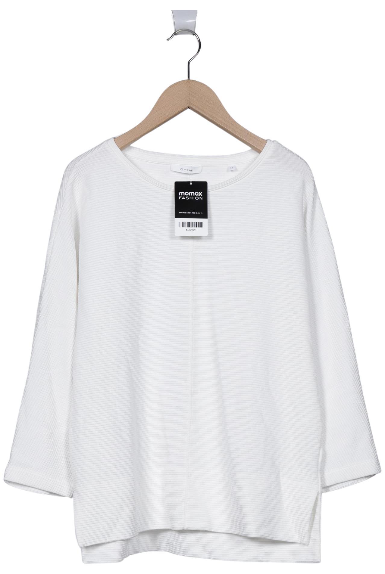 

Opus Damen Sweatshirt, weiß, Gr. 38