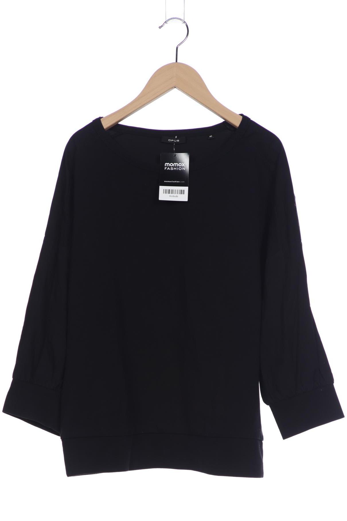 

Opus Damen Sweatshirt, schwarz, Gr. 40