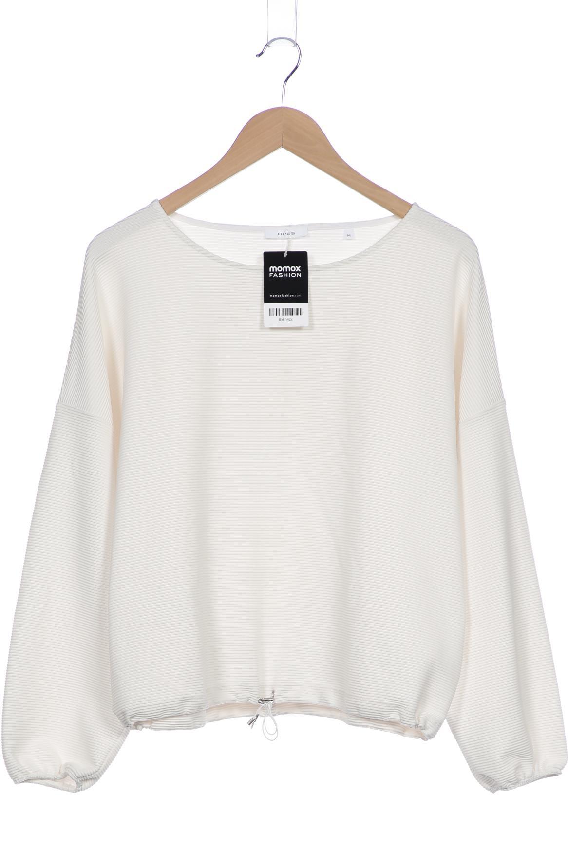 

Opus Damen Sweatshirt, weiß, Gr. 38