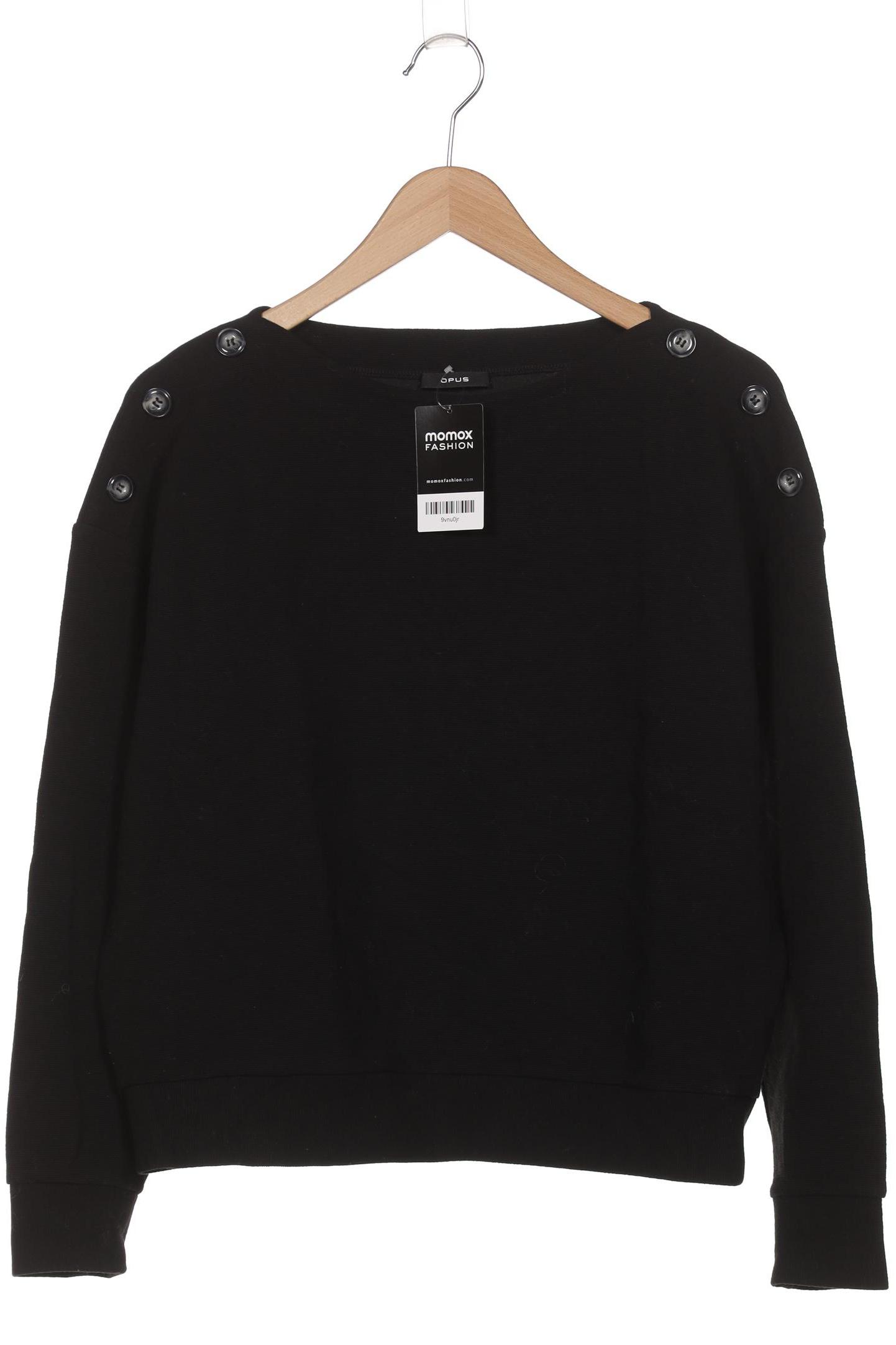 

Opus Damen Sweatshirt, schwarz, Gr. 38