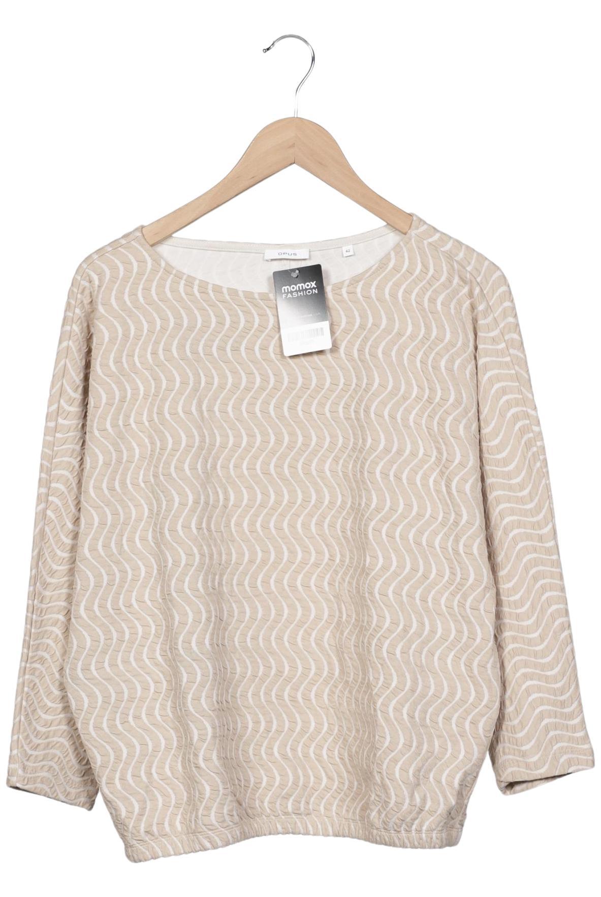 

Opus Damen Sweatshirt, beige, Gr. 42