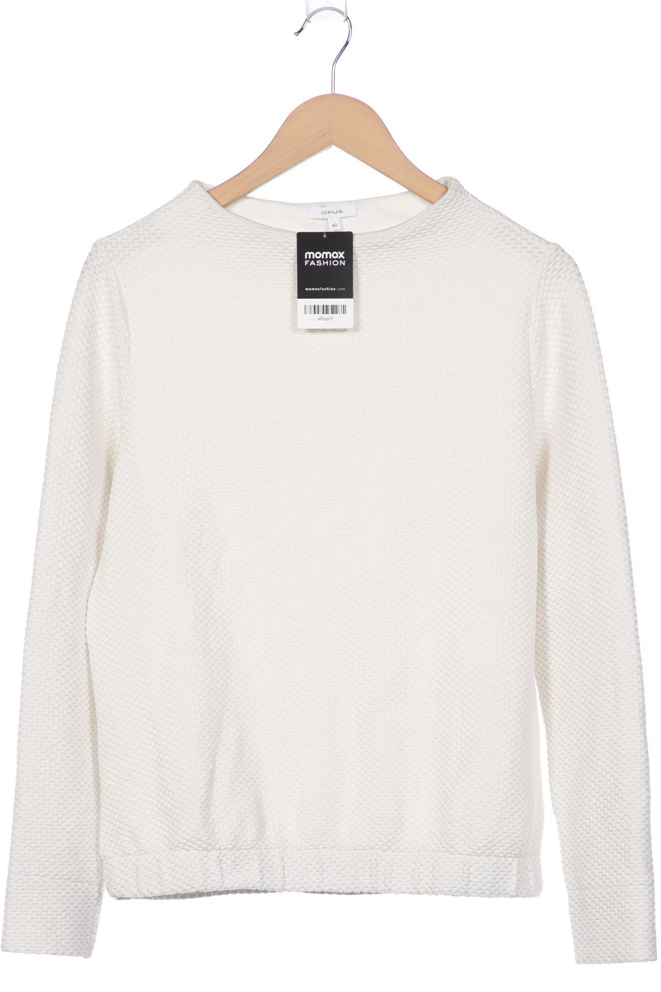 

Opus Damen Sweatshirt, weiß