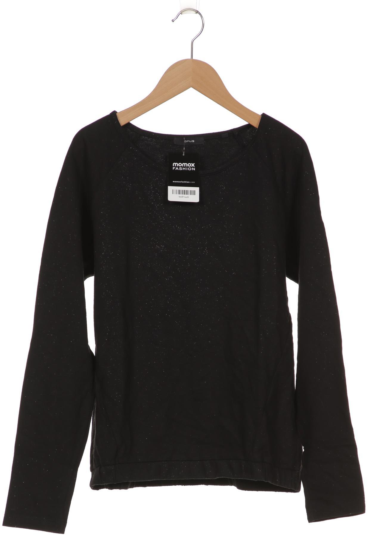 

Opus Damen Sweatshirt, schwarz