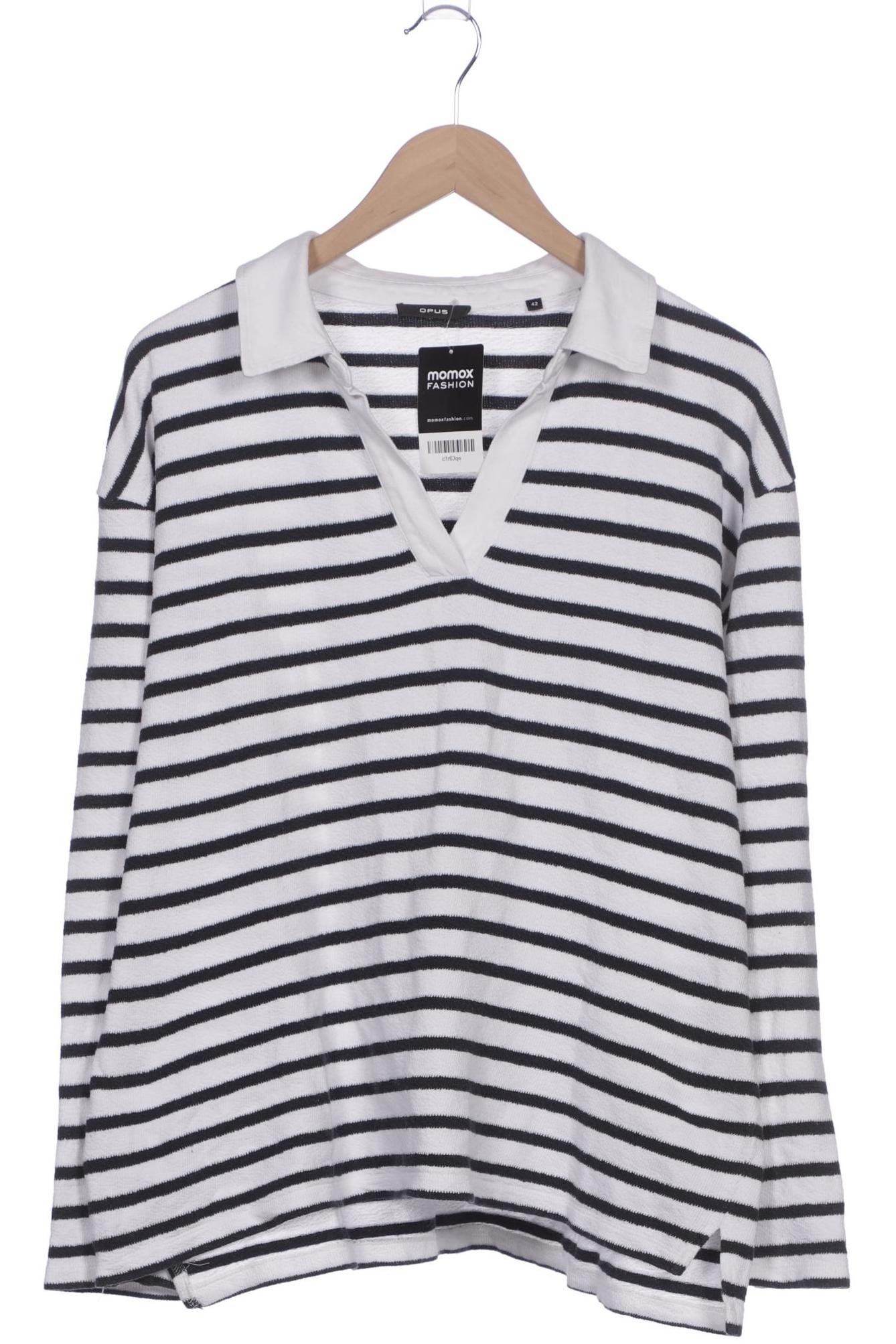 

Opus Damen Sweatshirt, weiß, Gr. 42