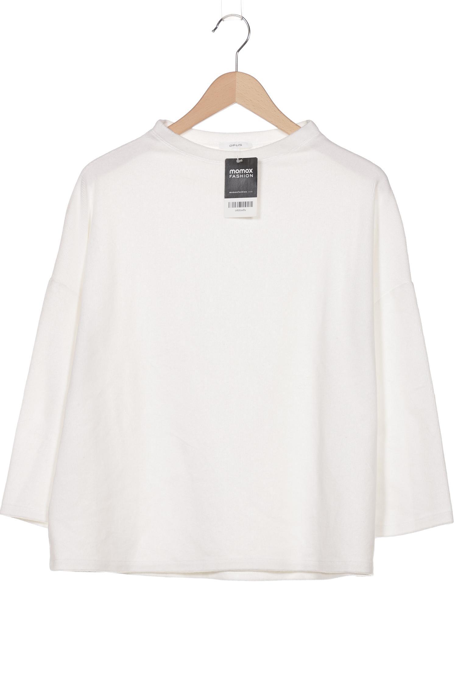 

Opus Damen Sweatshirt, weiß, Gr. 42