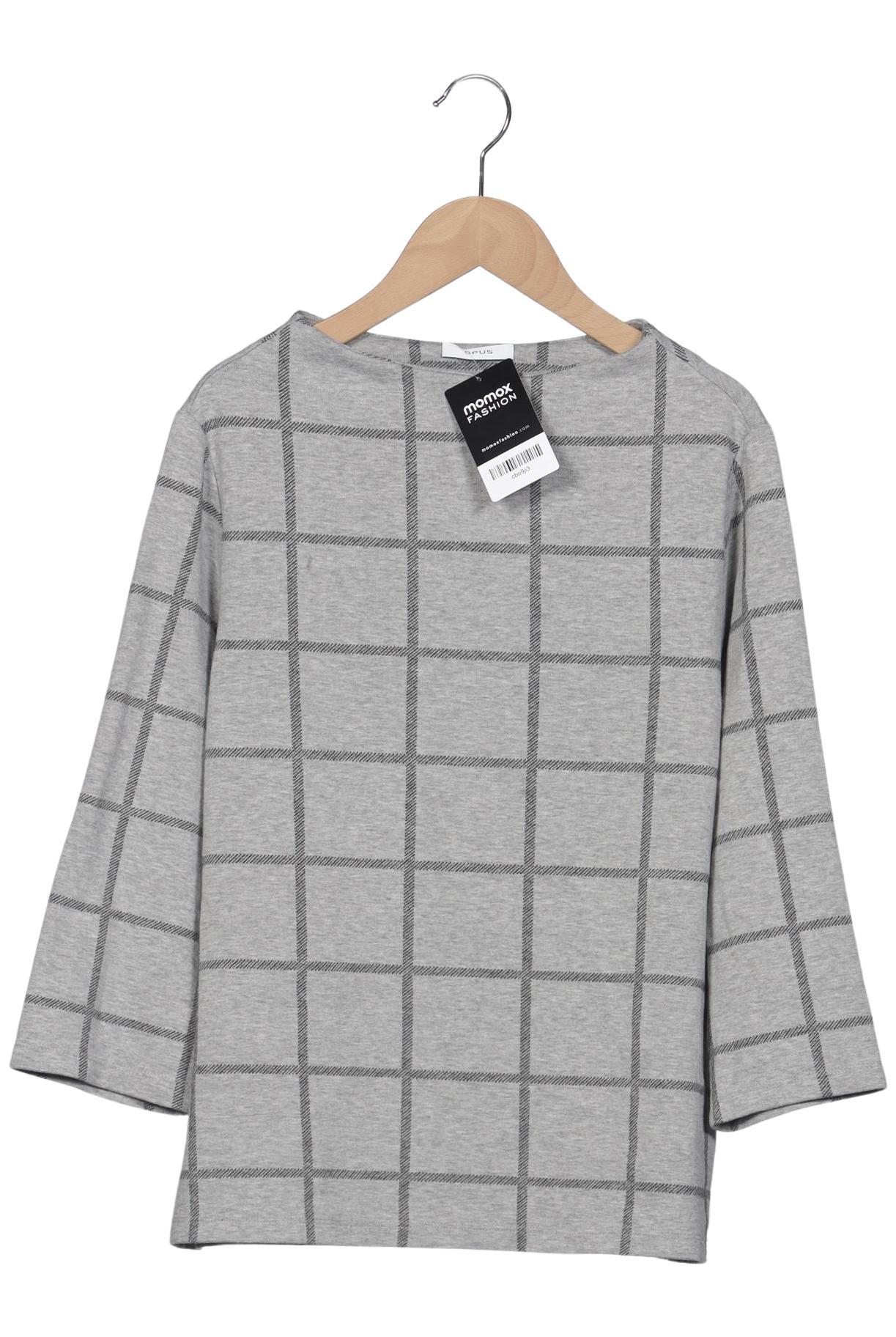 

Opus Damen Sweatshirt, grau, Gr. 38