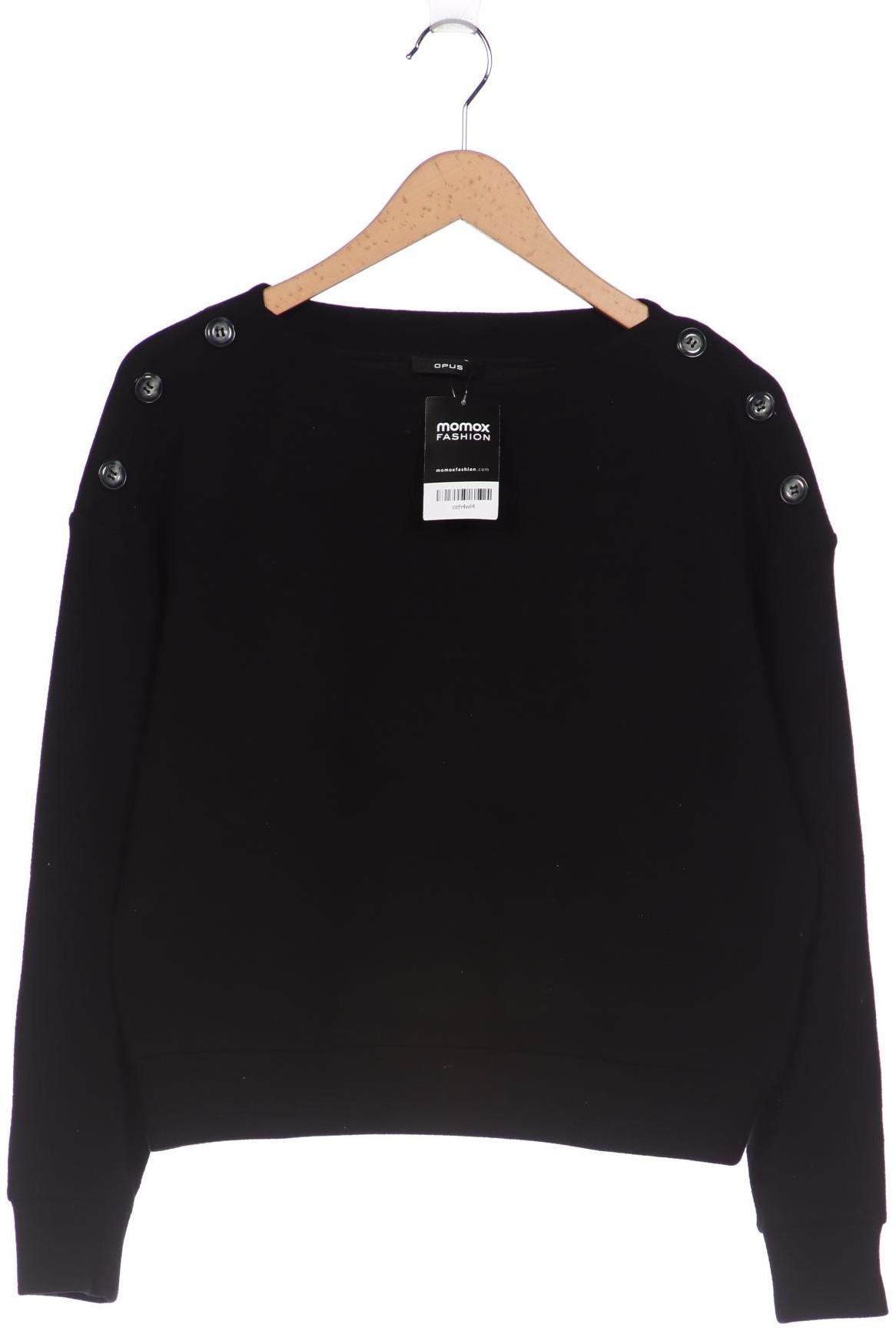 

Opus Damen Sweatshirt, schwarz