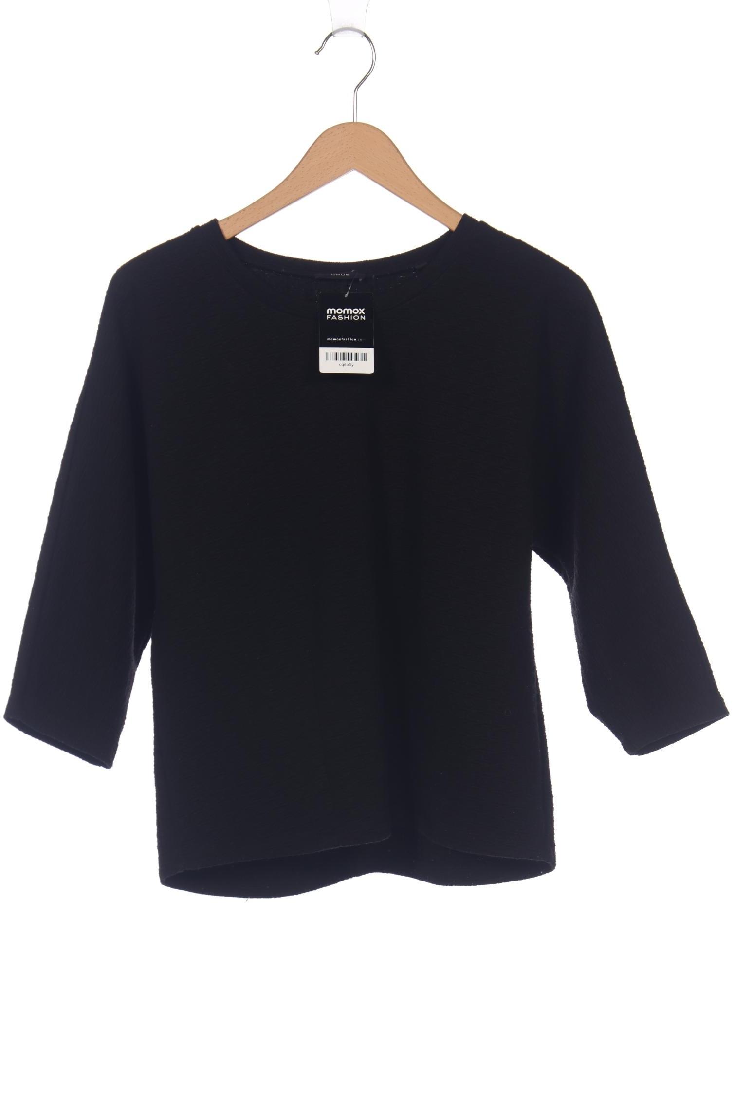 

Opus Damen Sweatshirt, schwarz, Gr. 38