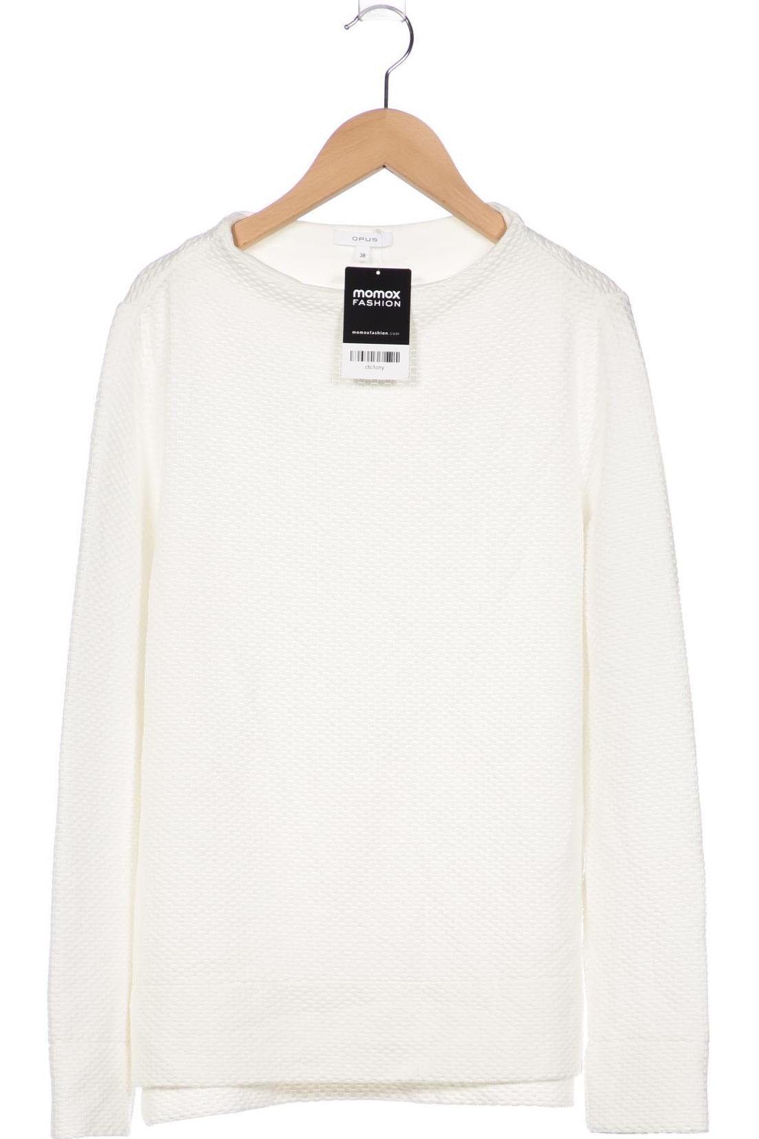 

Opus Damen Sweatshirt, weiß, Gr. 38