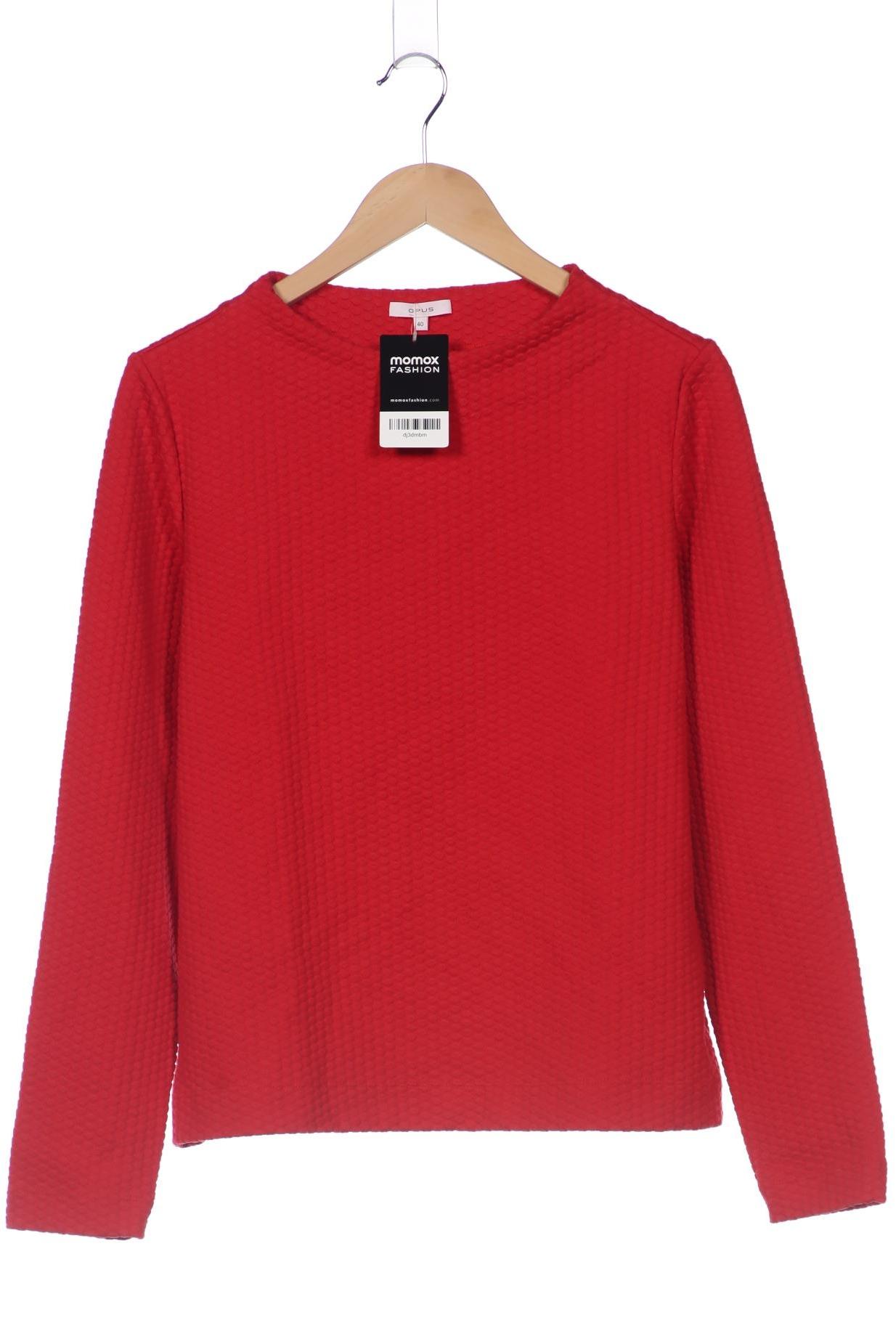 

Opus Damen Sweatshirt, rot, Gr. 40