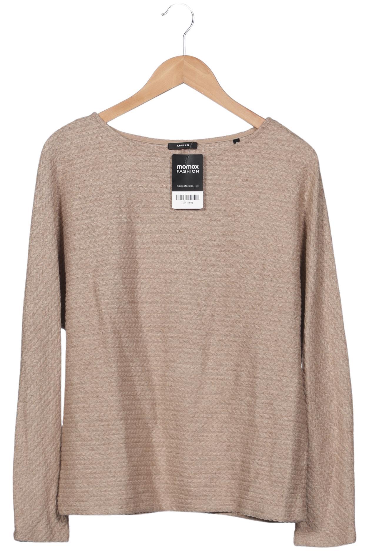 

Opus Damen Sweatshirt, beige, Gr. 40