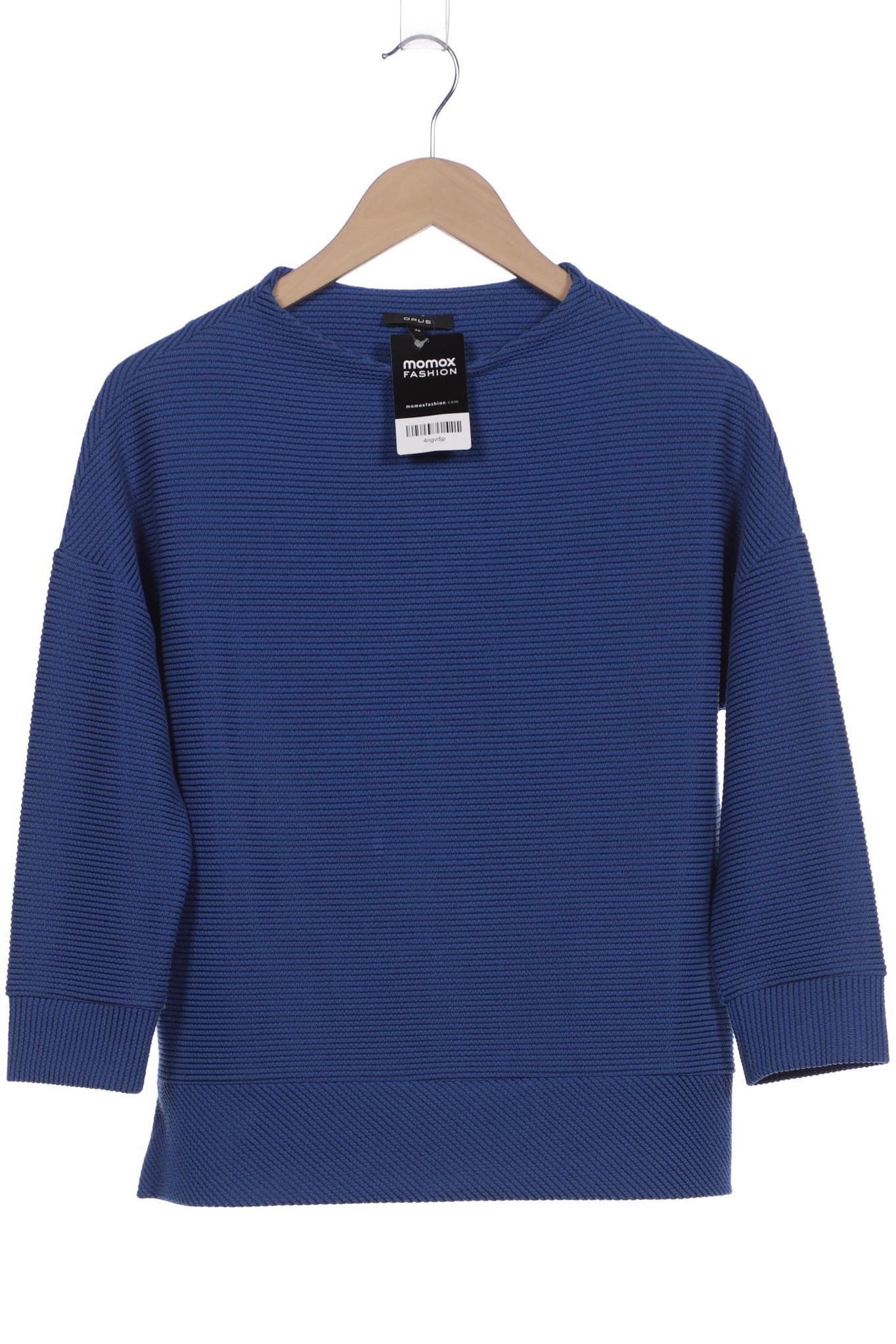 

Opus Damen Sweatshirt, blau, Gr. 36