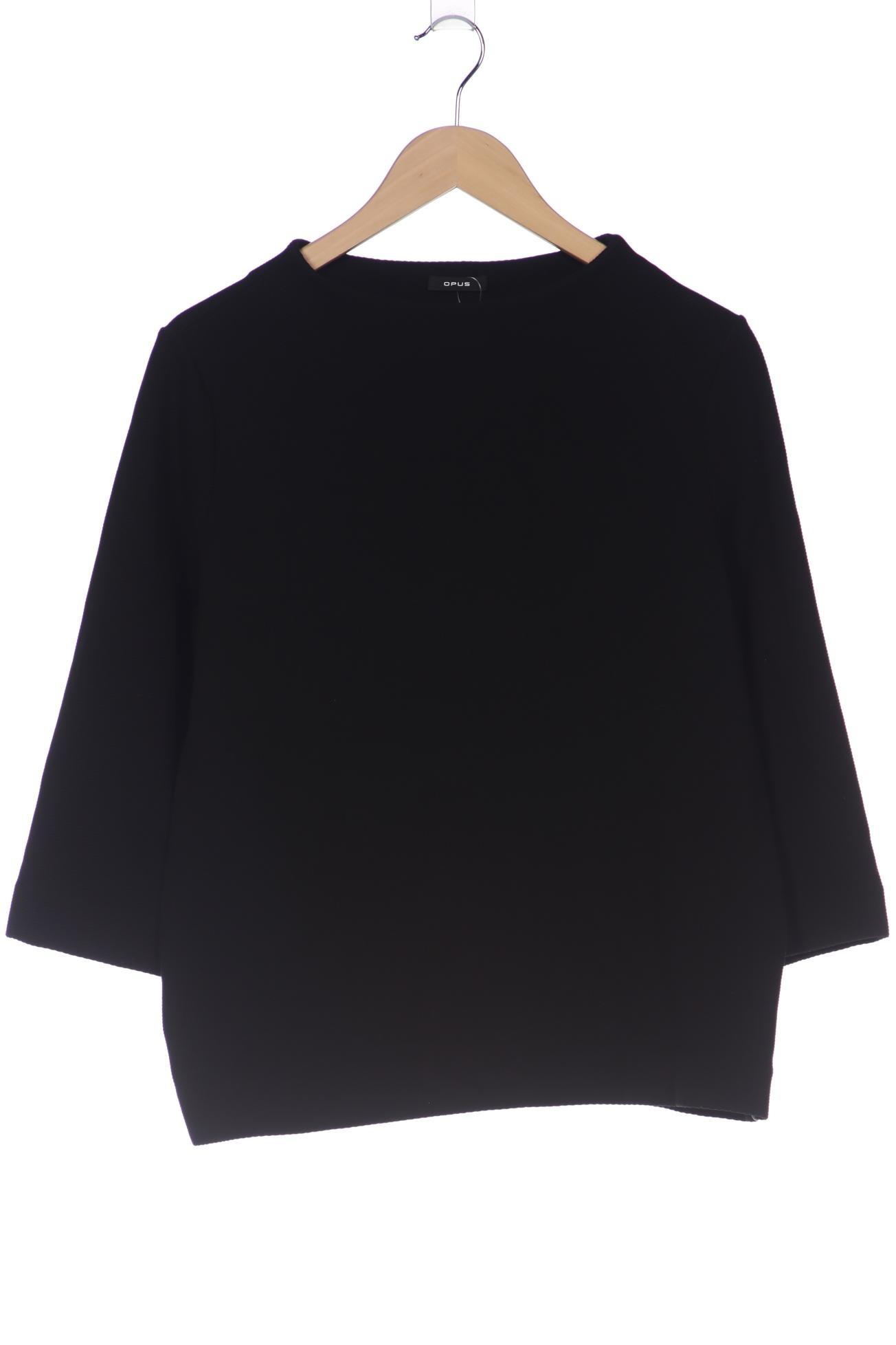 

Opus Damen Sweatshirt, schwarz, Gr. 42