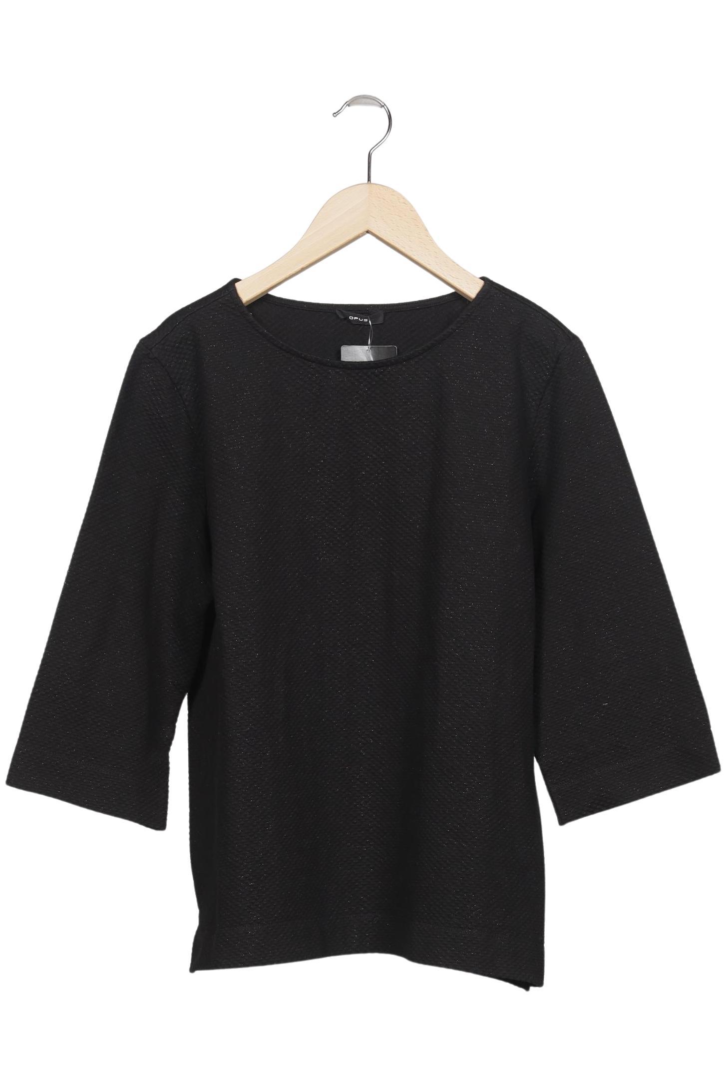 

Opus Damen Sweatshirt, schwarz, Gr. 38